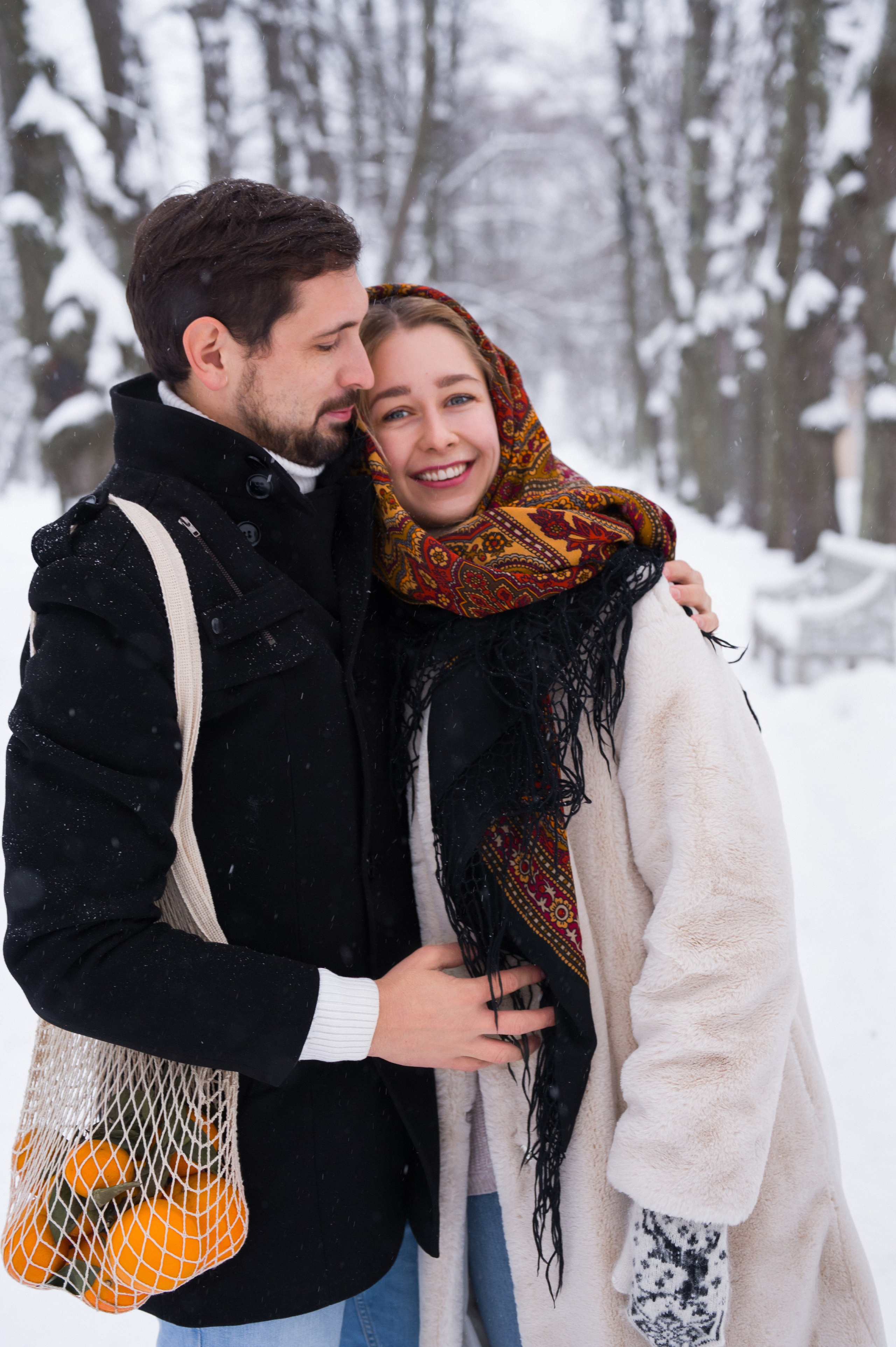 Зимняя фотосессия. Фотограф Юлия Кондратьева