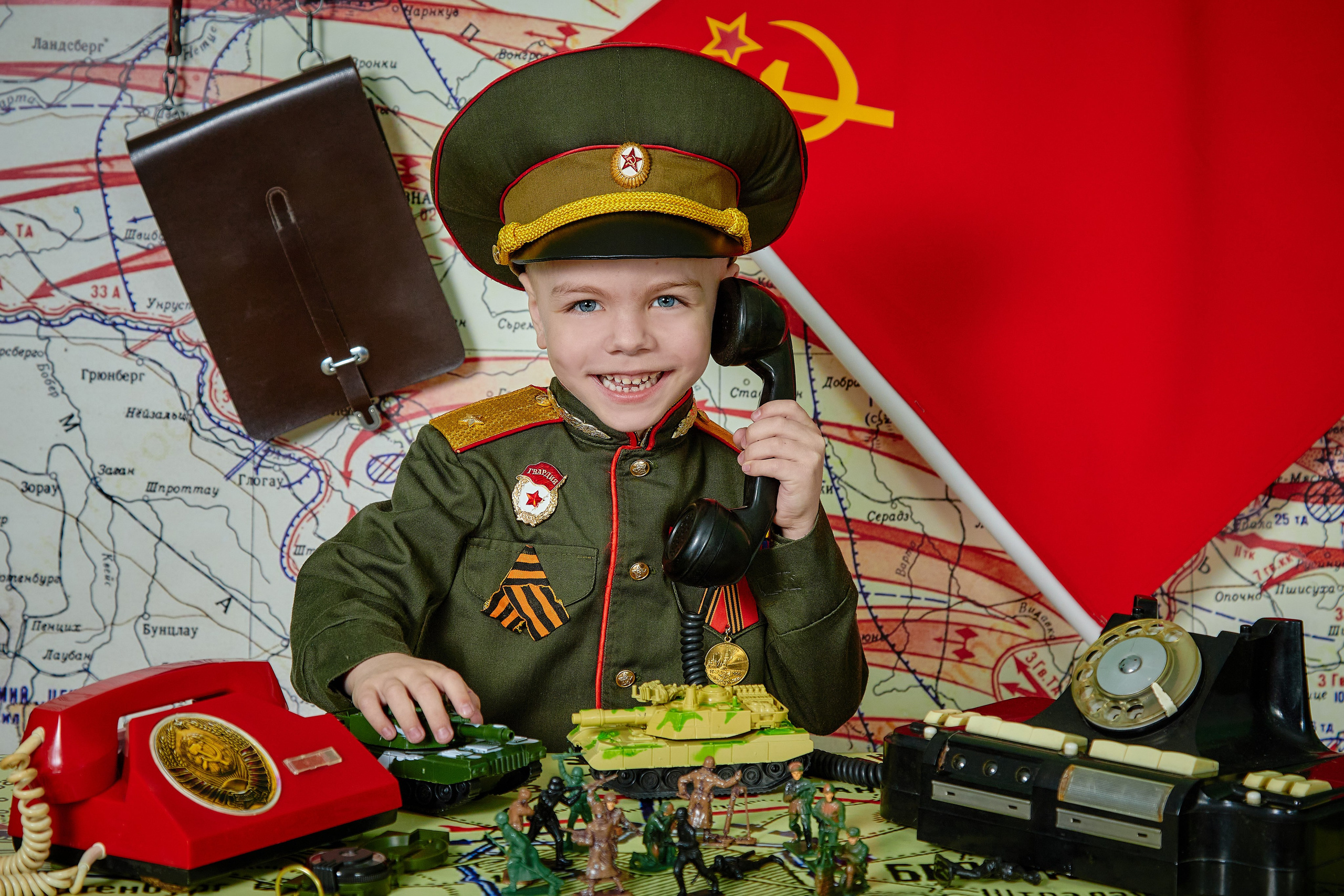 Генералы. Детская выездная фотостудия