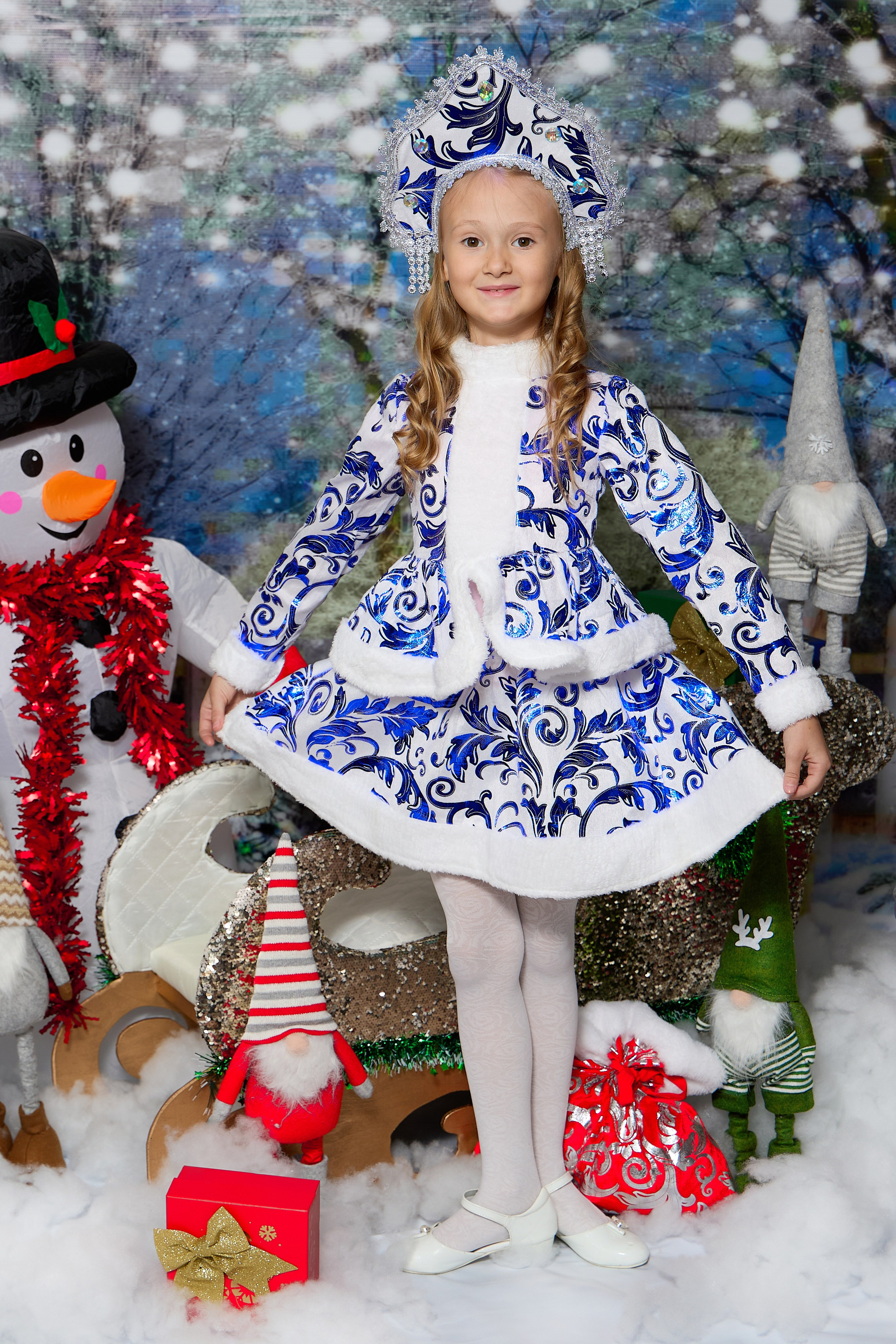 Дед Мороз и Снегурочка. Детская выездная фотостудия