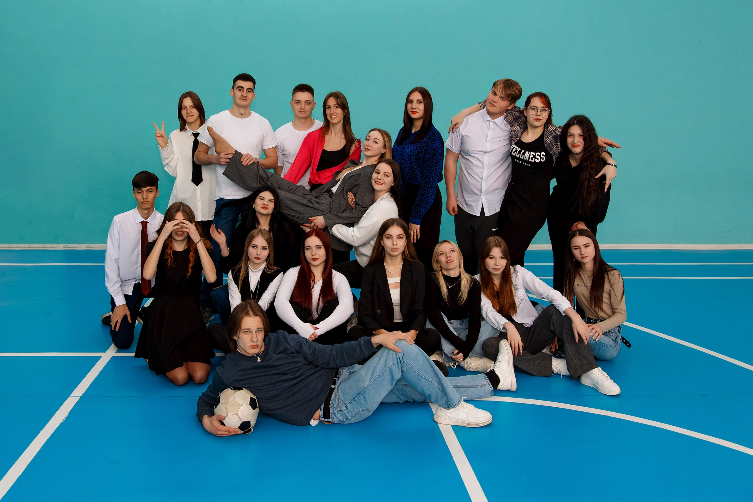 11 класс с. Барабаш. Фотограф Любовь Корниенко, Примоский край