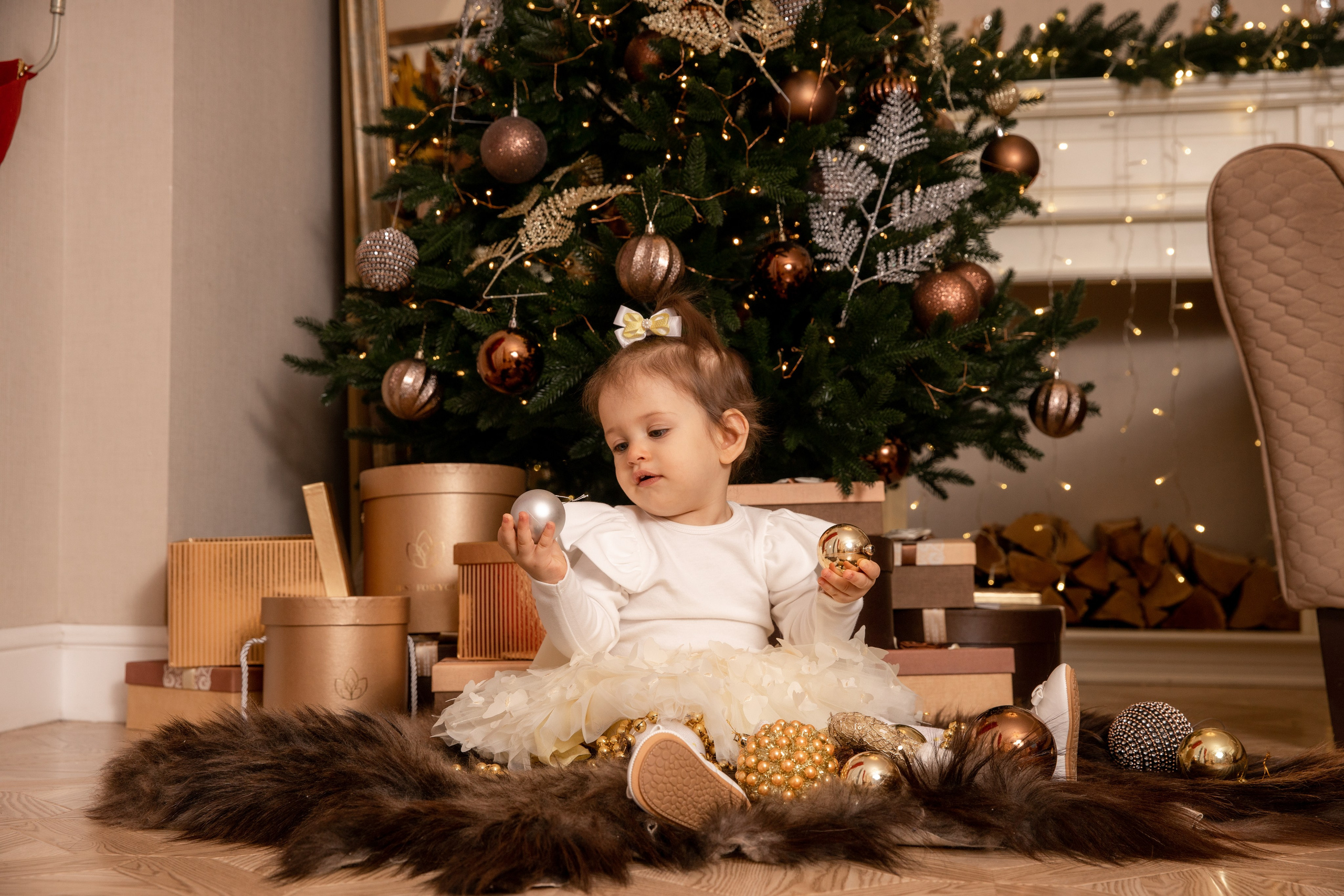 Первые новогодние для Катюши. Фотограф в Железнодорожном и Балашихе