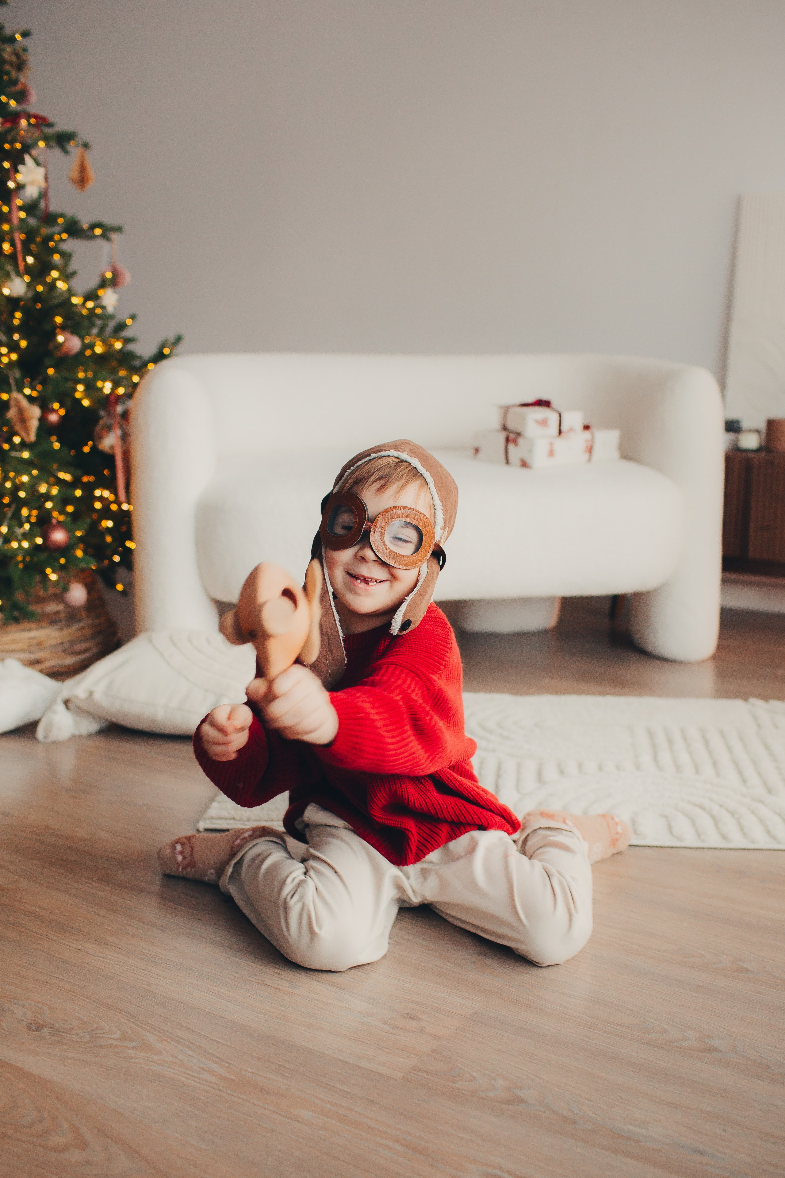 Новогодняя съёмка в студии. Фотограф Евгения Мальцева, Архангельск
