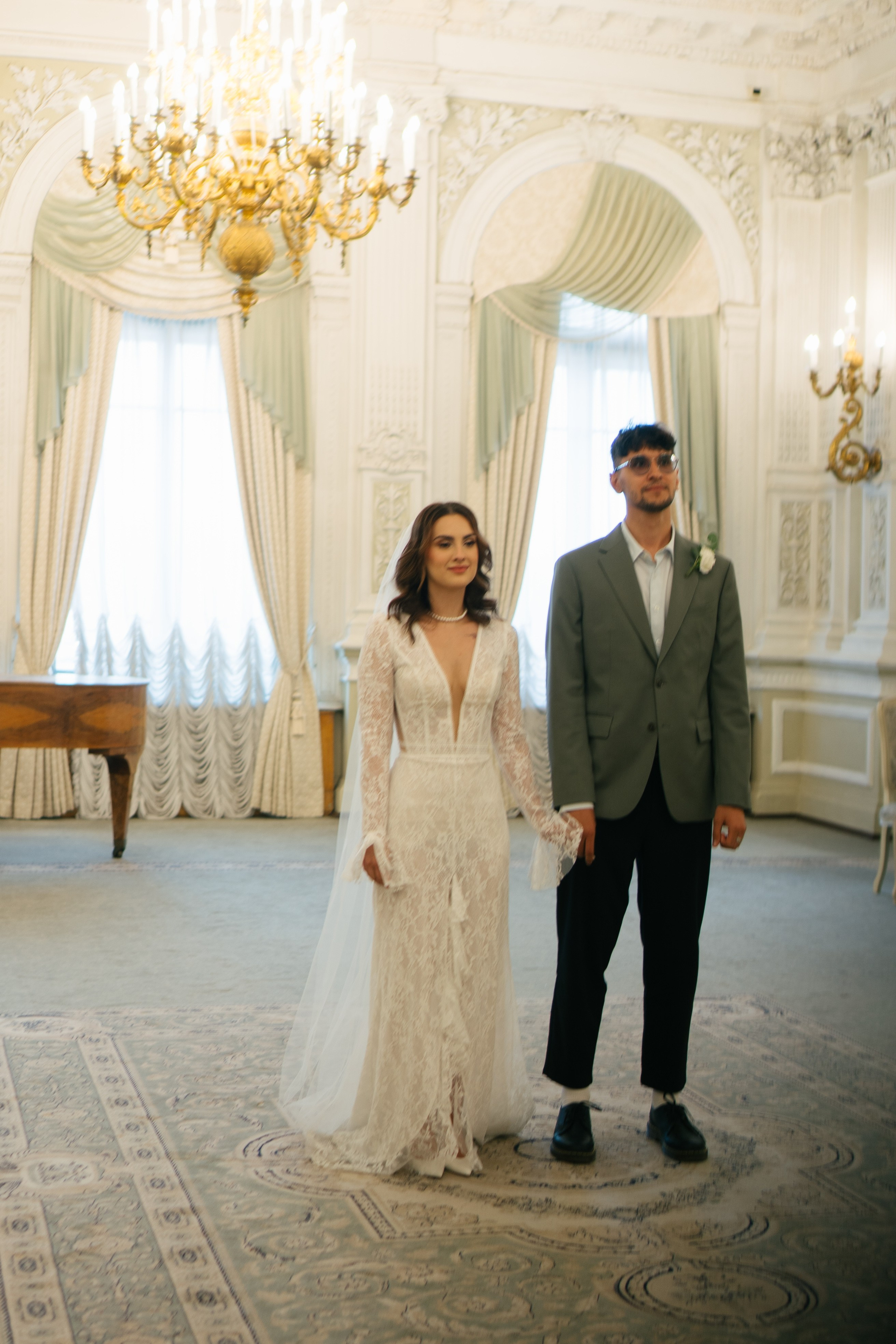 СВАДЕБНАЯ СЬЕМКА В ПЕРВОМ ДВОРЦЕ БРАКОСОЧЕТАНИЯ. Профессиональный фотограф, Санкт-Петербург — Виктория Богомолова