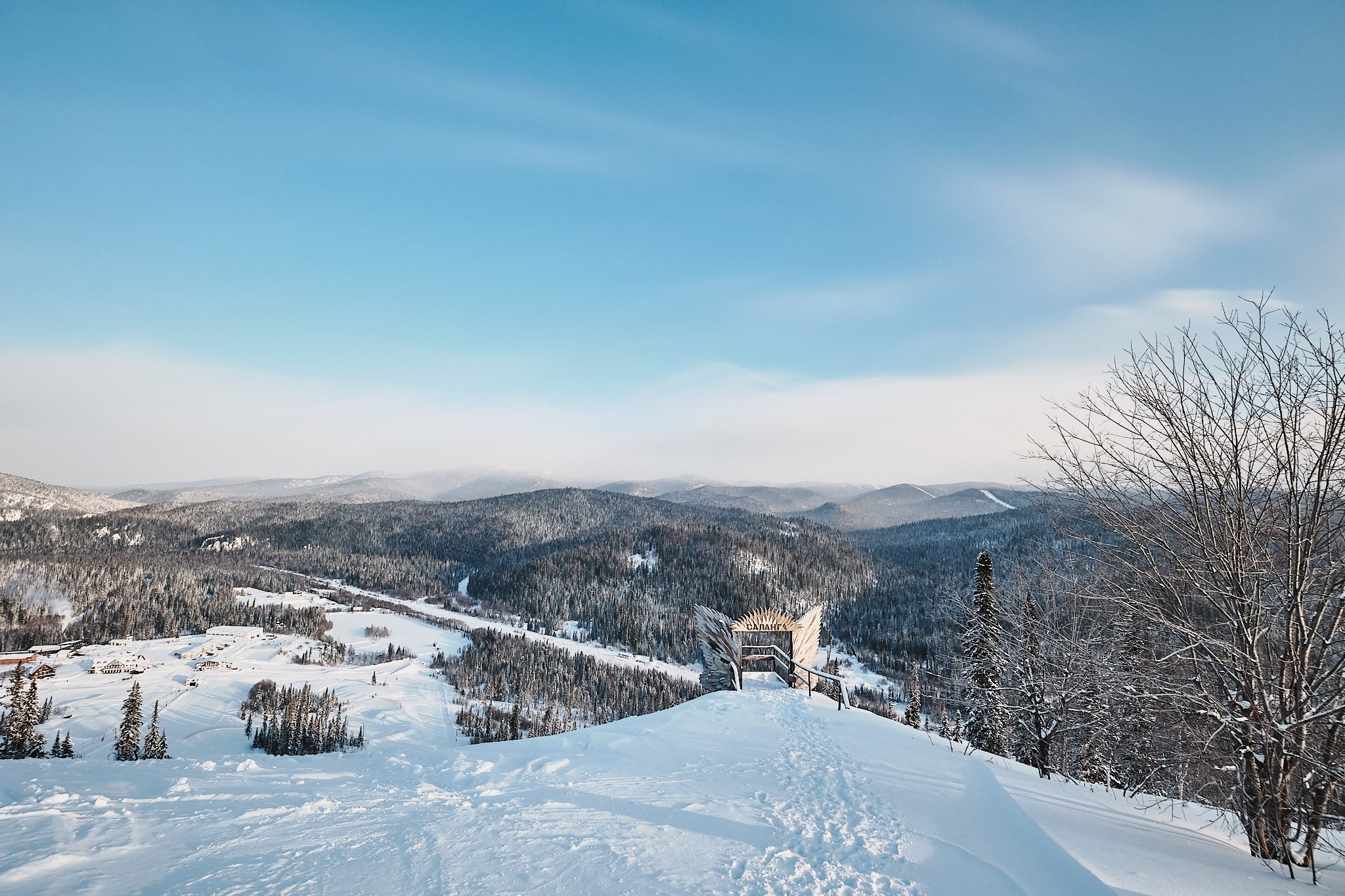 Фотосъемка соревнований по лыжному фристайлу