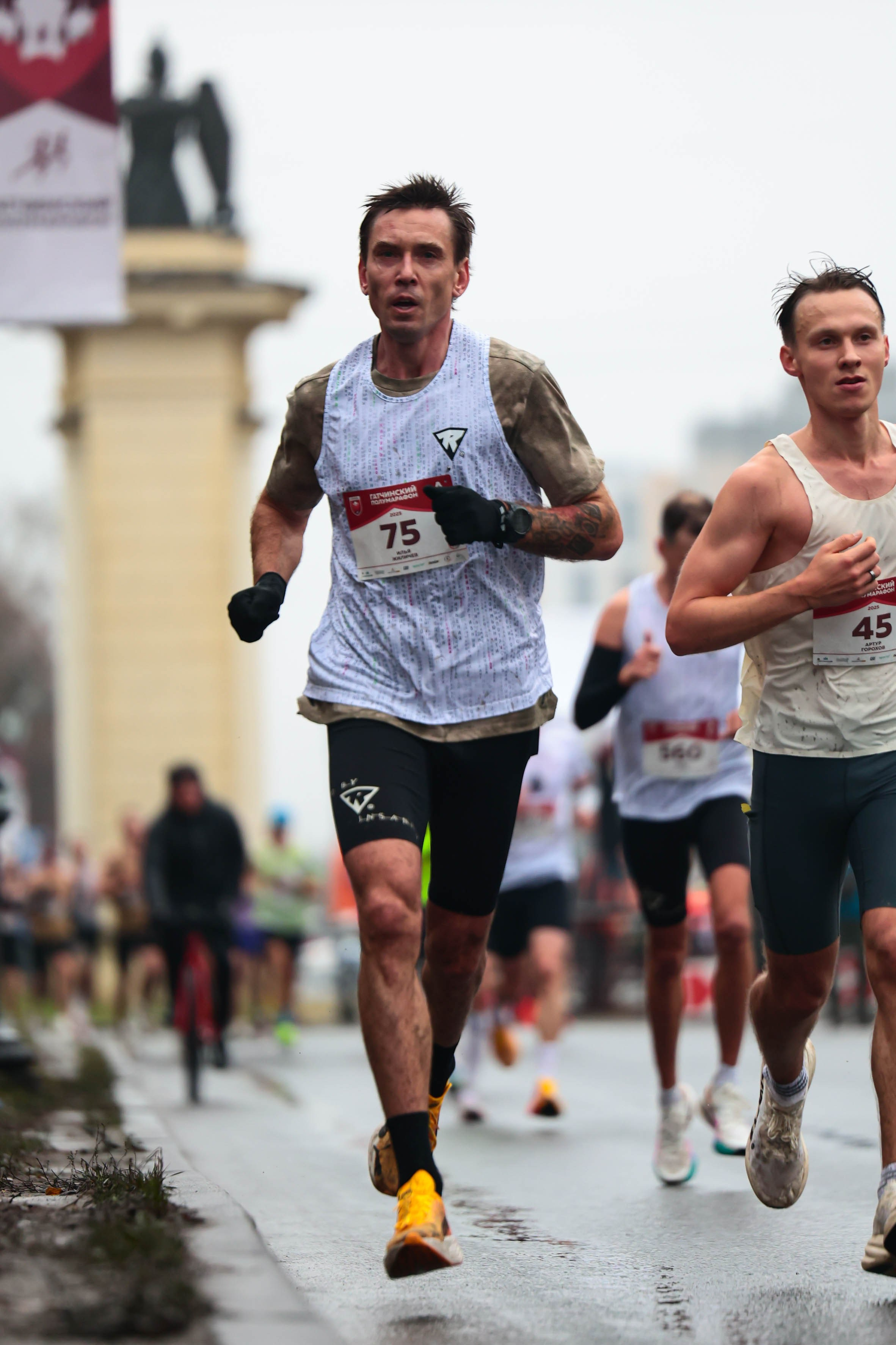 Гатчинский полумарафон 2025. Спортивный фотограф в Санкт-Петербурге Илья Vacool