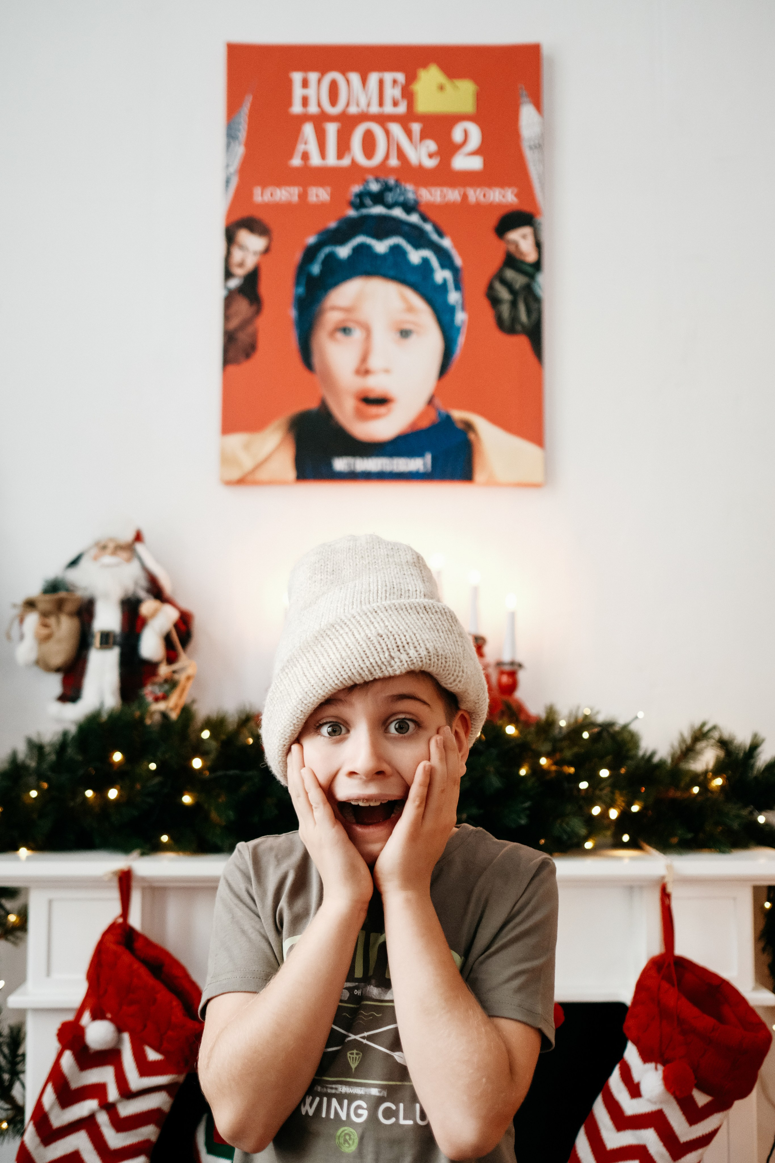 Новогодняя фотосессия. Один дома.