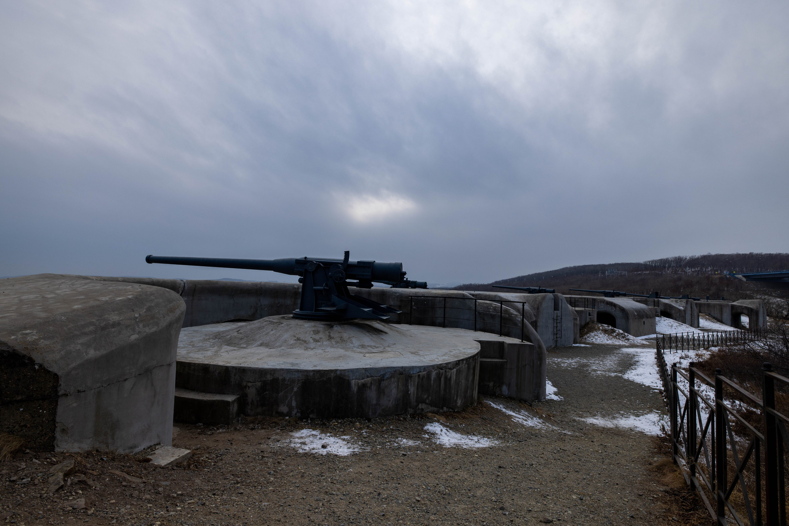 Новосильцевская батарея. Турист оптимист