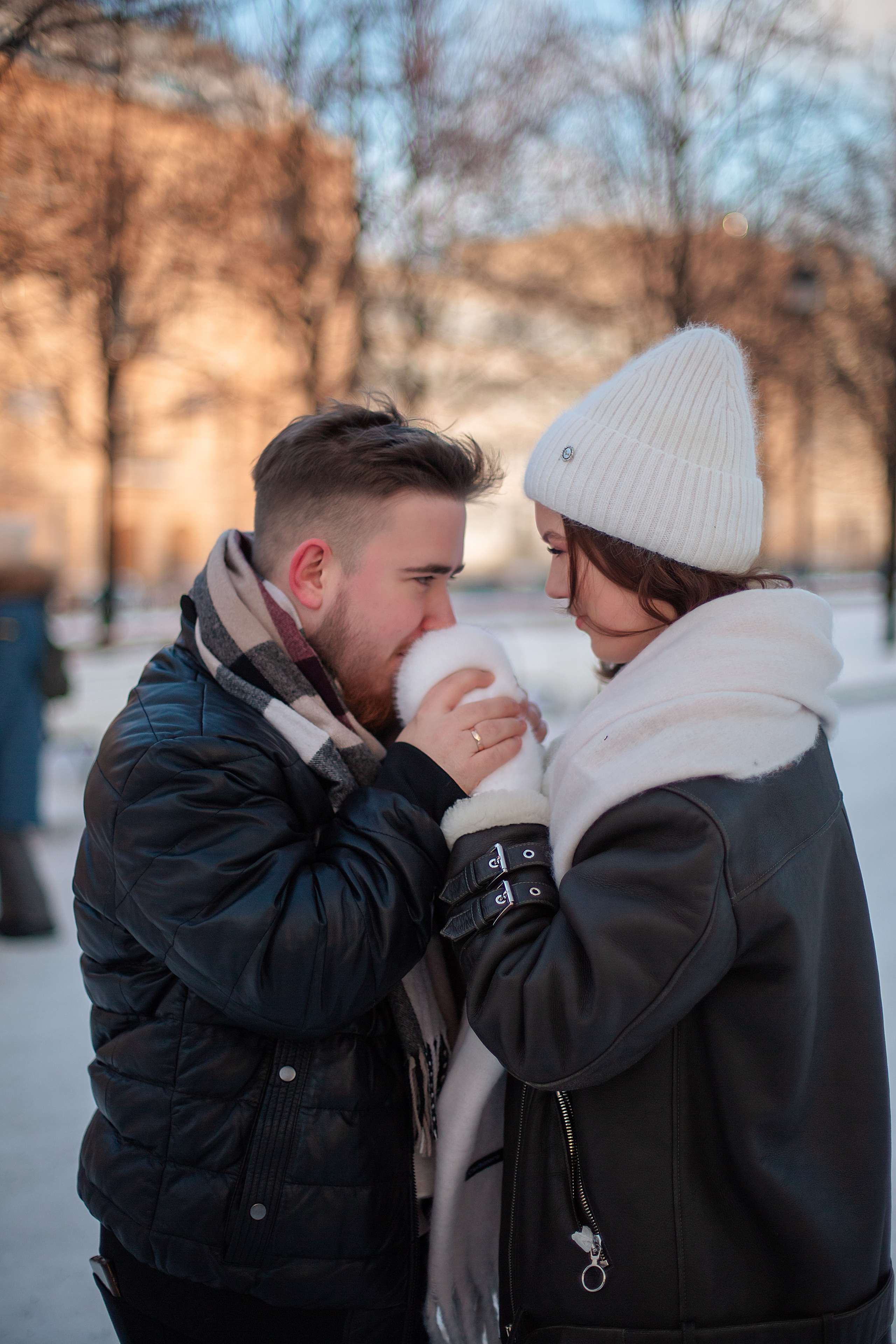 Зимняя настроение. Фотограф Анастасия, СПб: живые семейные и женские фотосессии без позирования, наполненные эмоциями
