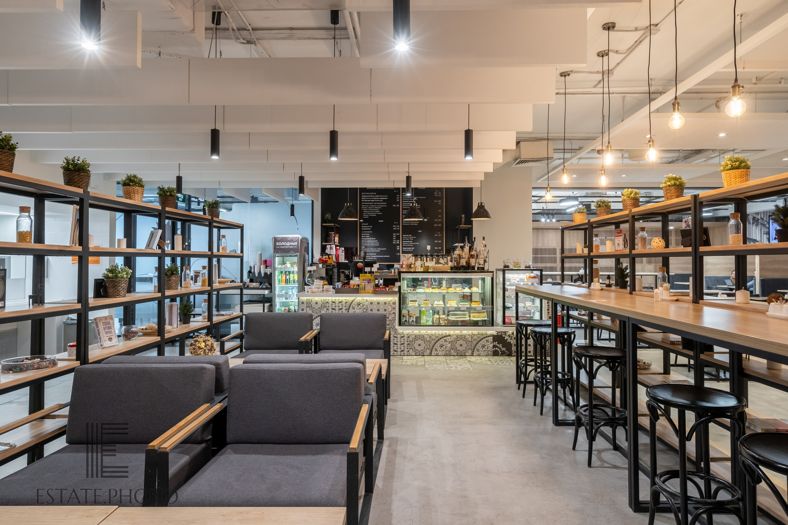 Кафе и рестораны. Интерьерный фотограф Москва Татьяна Казакова