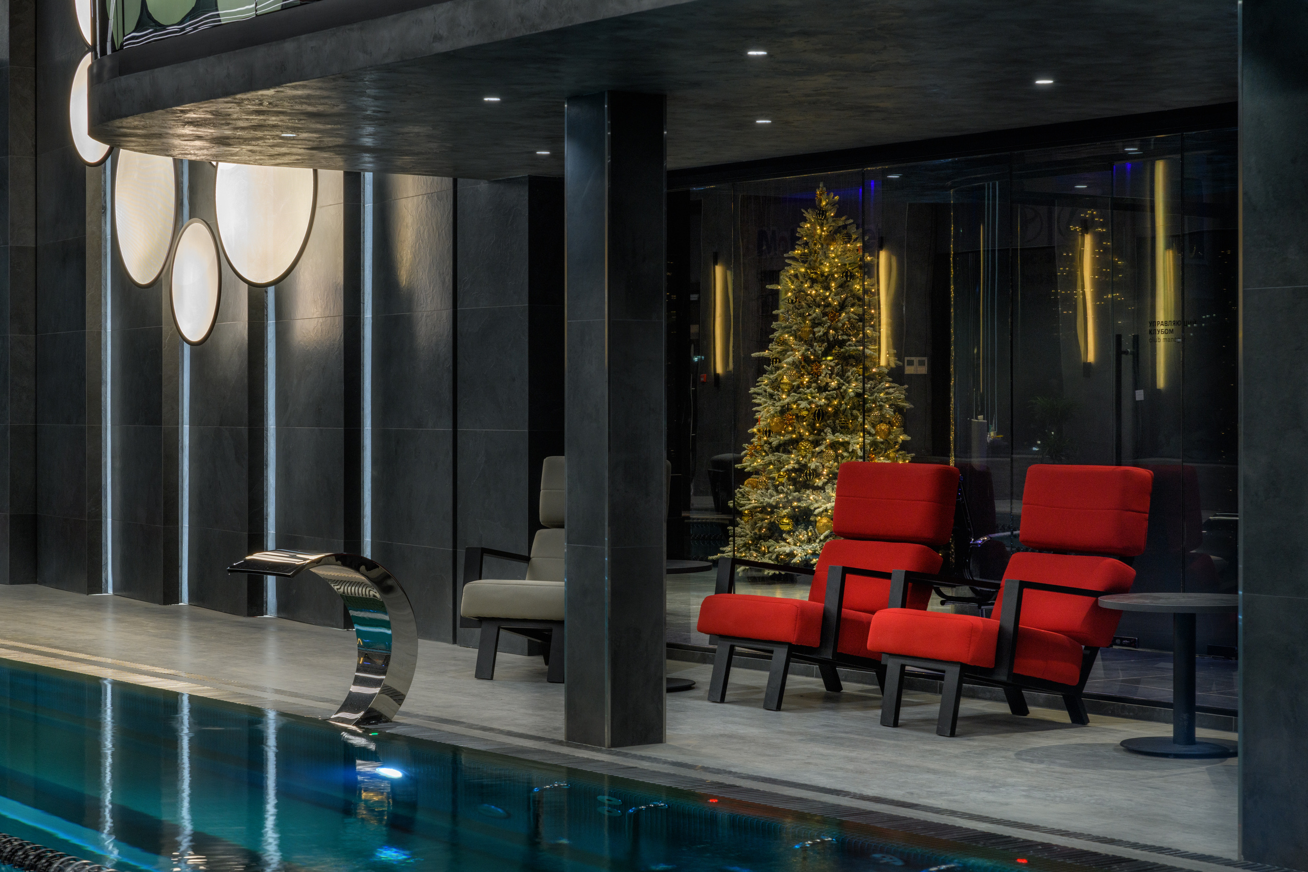 Фитнес клуб. Интерьерный фотограф Мария Дмитриева. Санкт-Петербург