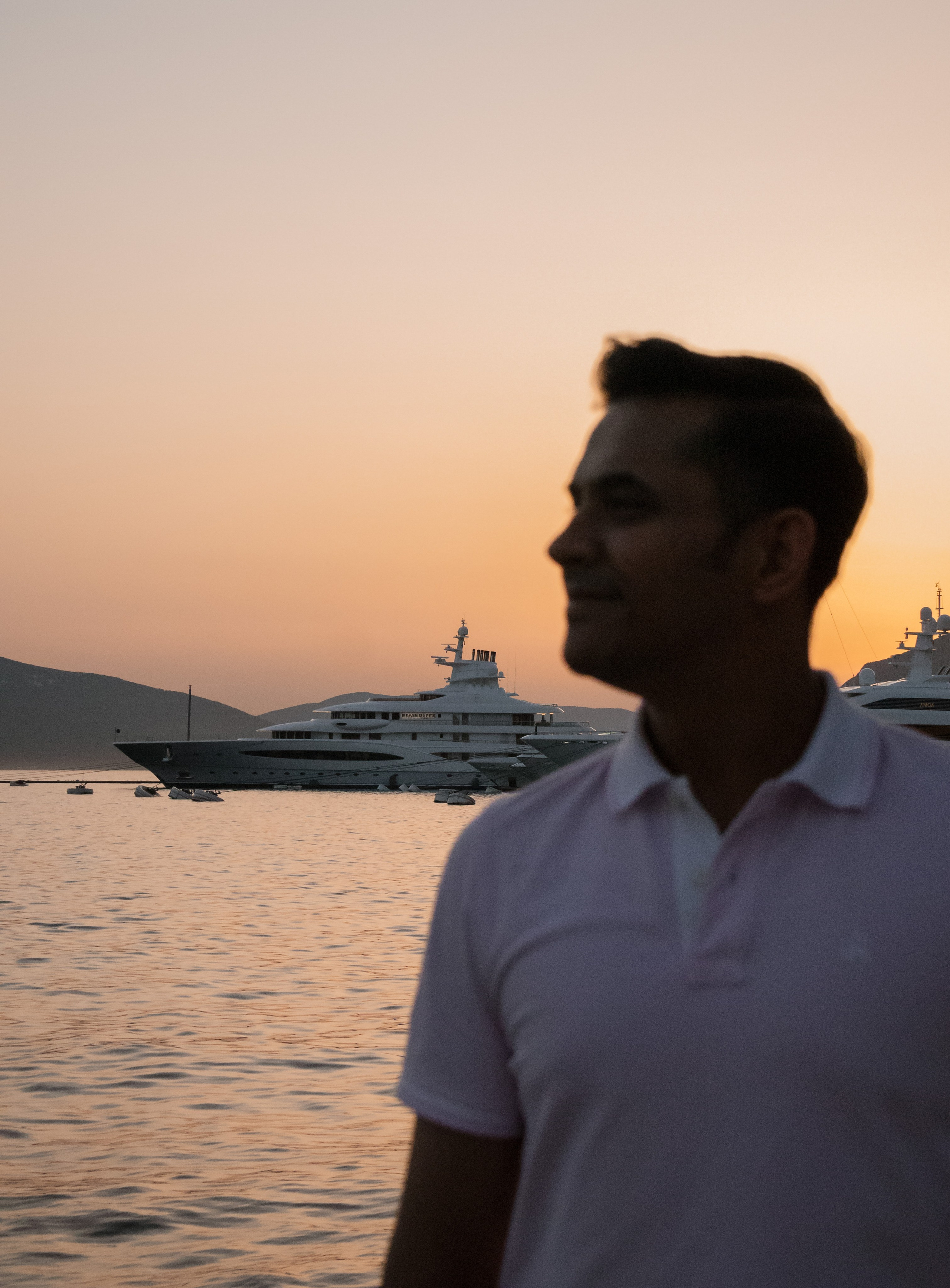 Nisha & Bharat Montenegrin anniversary. Portrait photographer in Tivat Montenegro Katerina Kirsanova