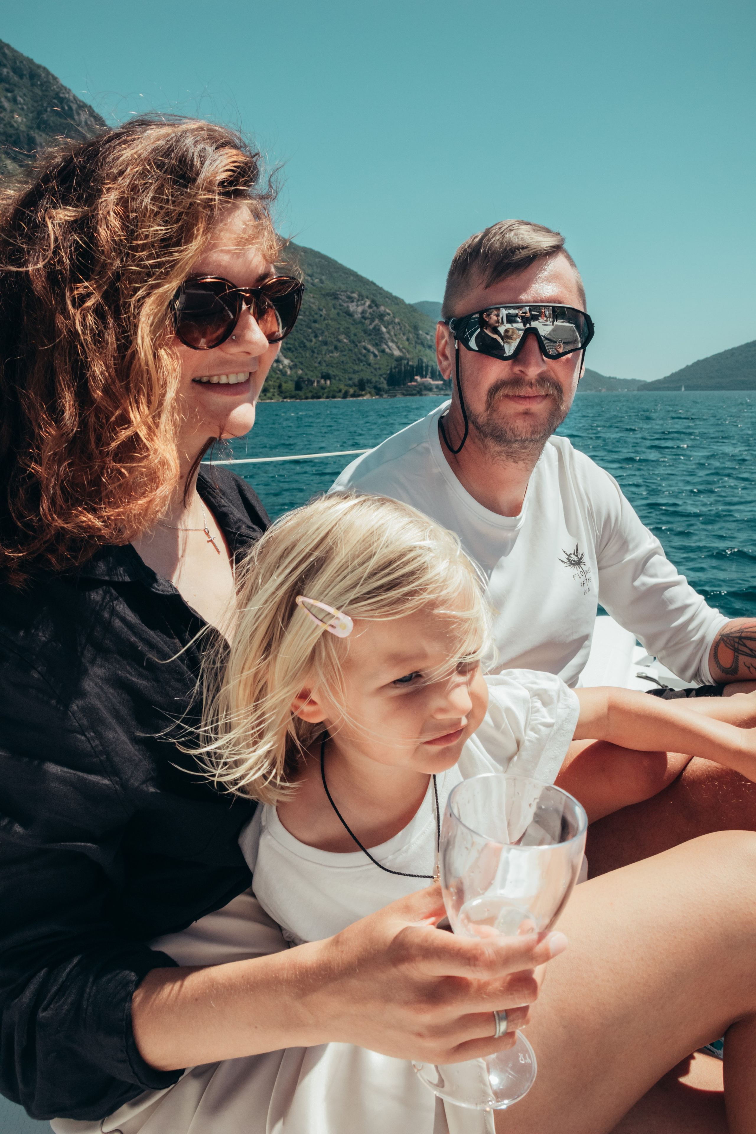 Family photoshoot in Montenegro. Portrait photographer in Tivat Montenegro Katerina Kirsanova