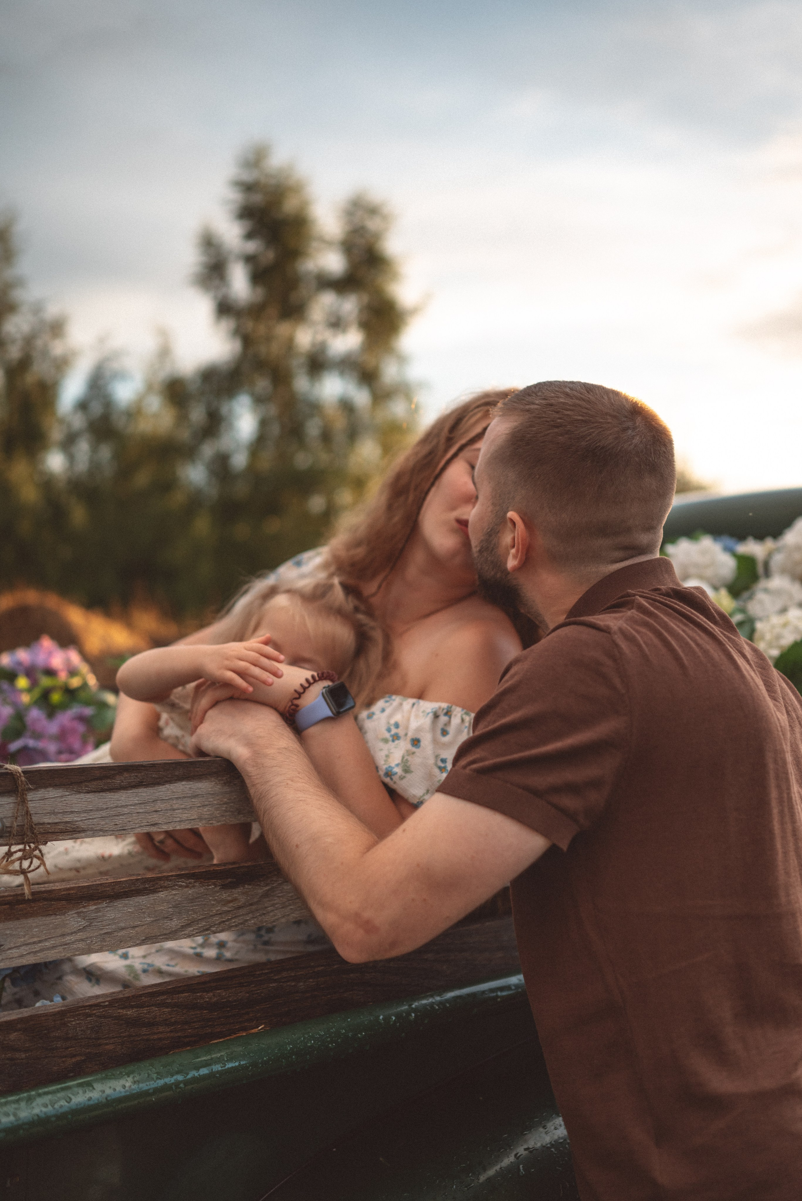 Гортензии. Семейный и детский фотограф в Москве Князева Диана