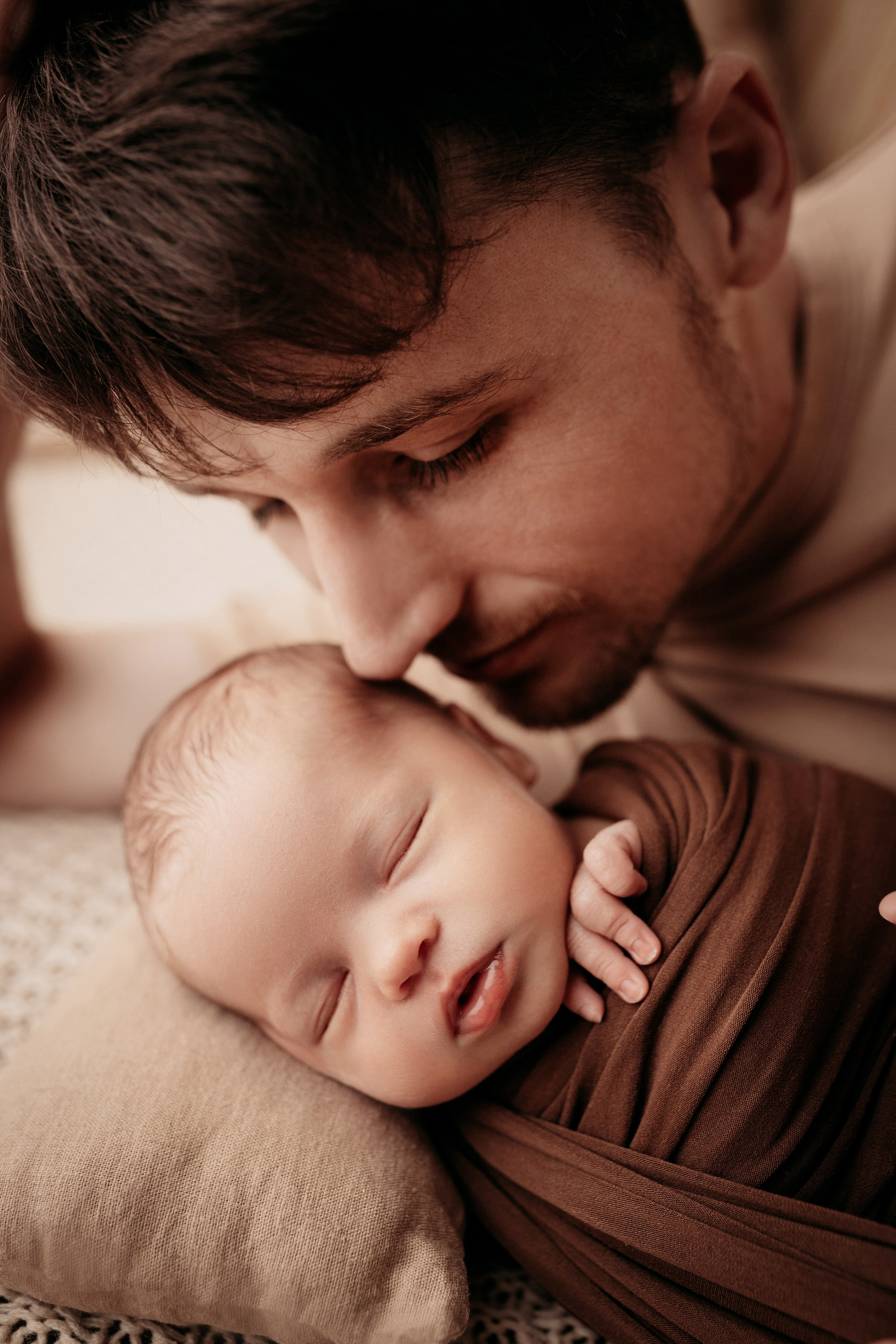 Фотосессия ньюборн бохо стиль. Фотограф новорожденных в г. Барнаул Ренпенинг Катерина