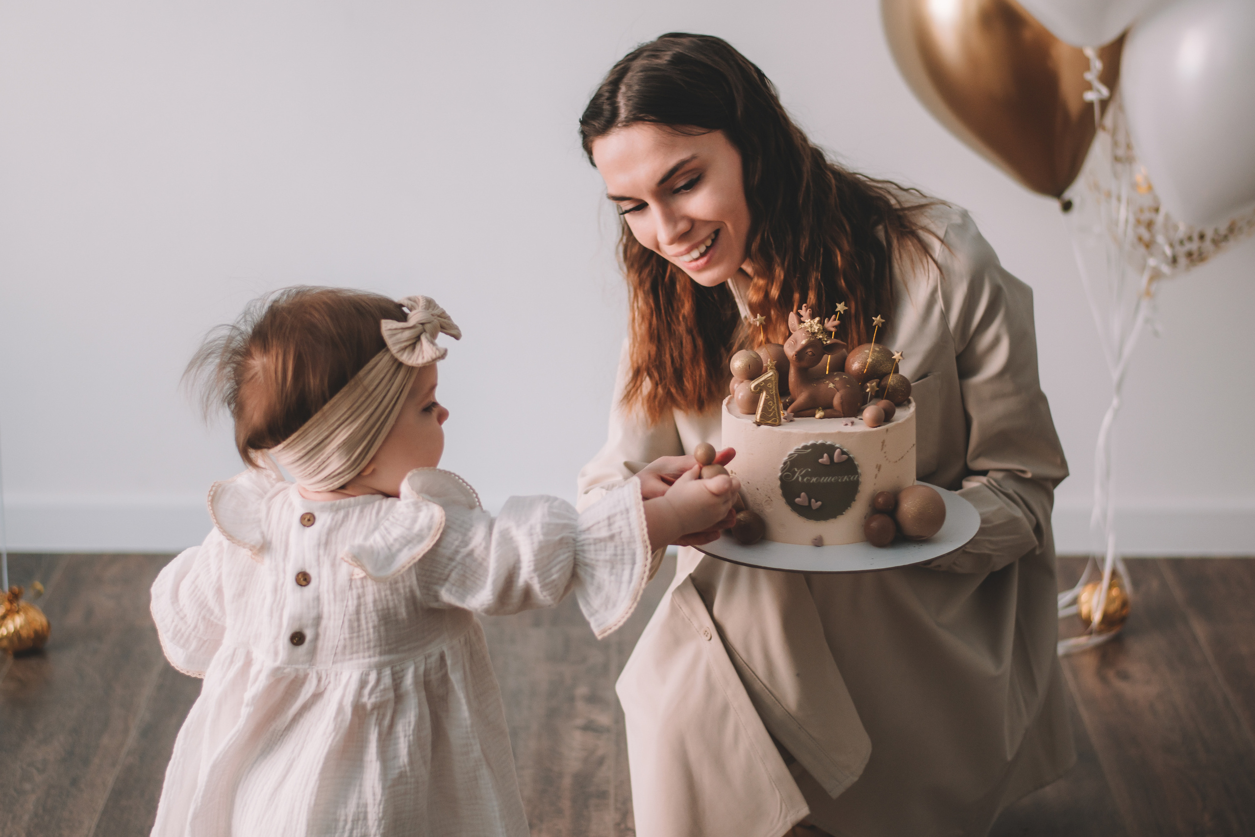 Ксюшеньке 1 год. Семейный и свадебный фотограф Губкинский и Ставрополь