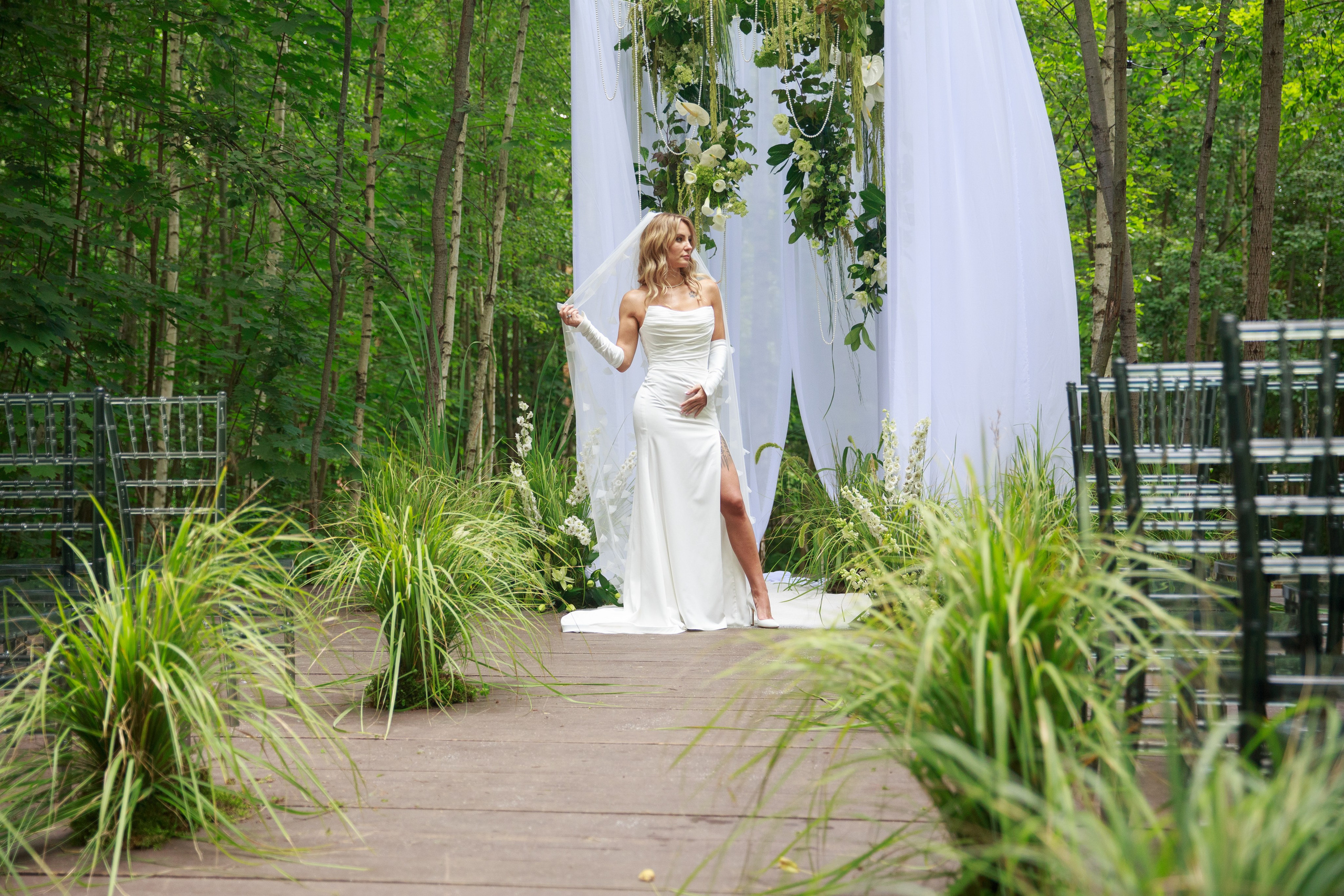 Элегантная летняя свадьба Галины и Дмитрия. Фотограф в Москве Владимир Осиченко — портреты, мероприятия, репортажи