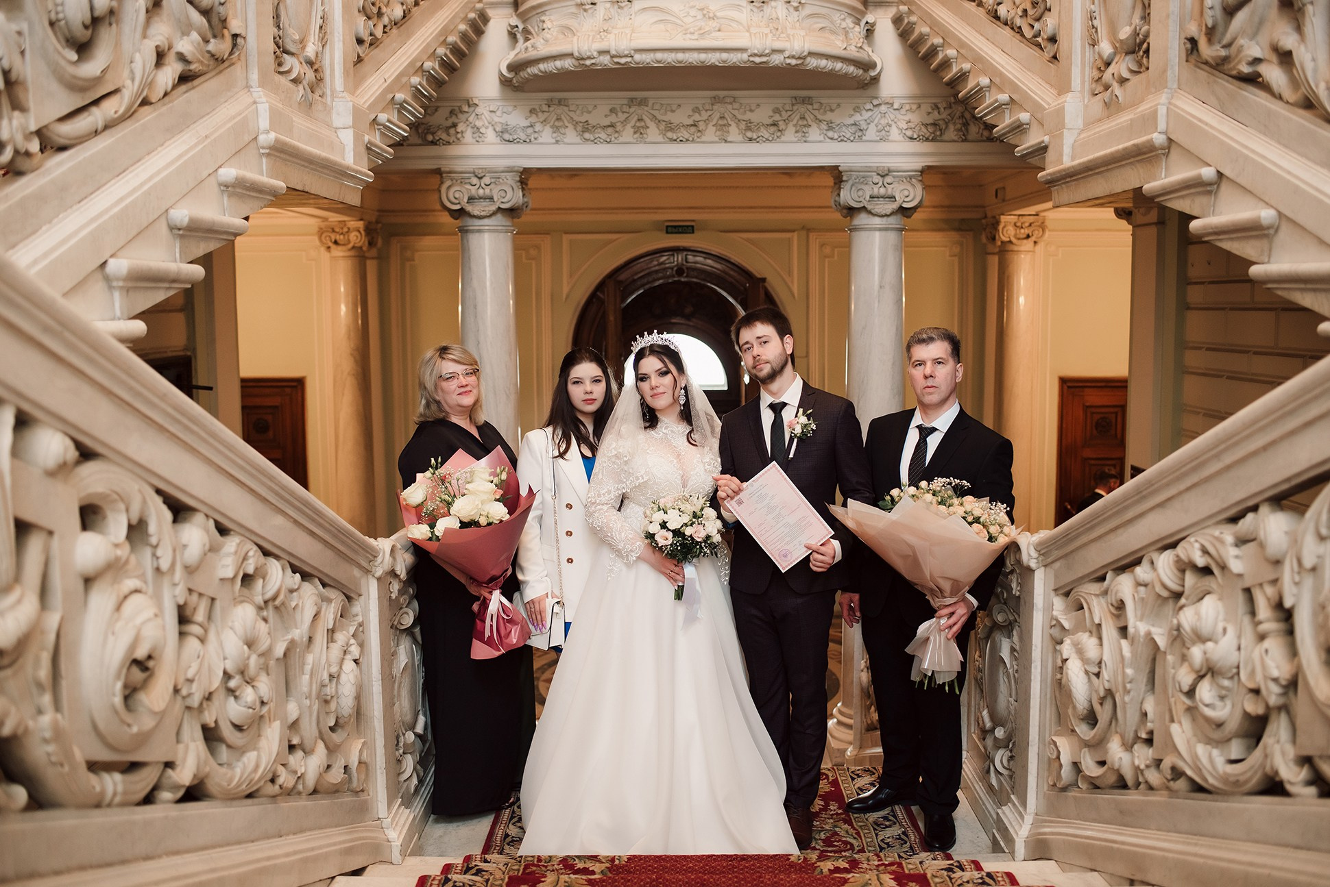 Алина и Илья. Свадебная классика. Семейный и Свадебный фотограф. Санкт-Петербург. Пушкин