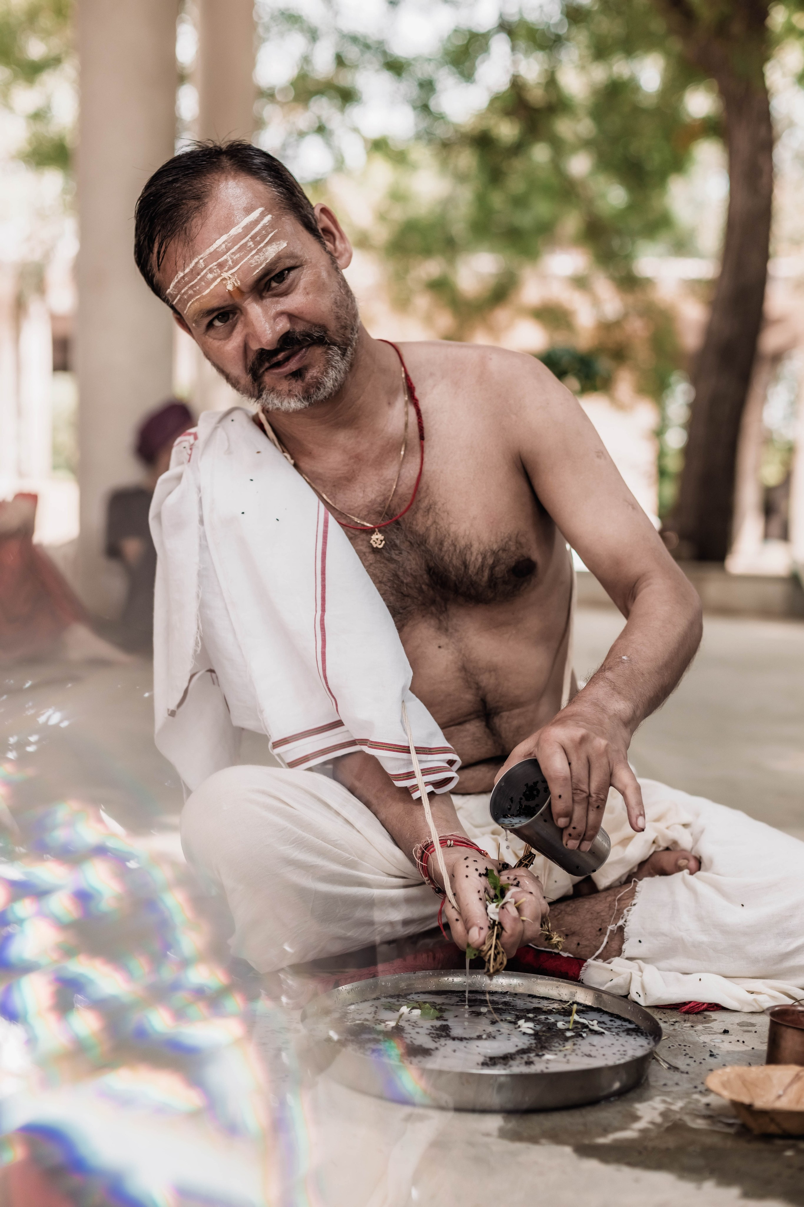 Pitri Paksha yagyas & poojas Devraha Baba ji ashram. Mariam Bagdasaryan