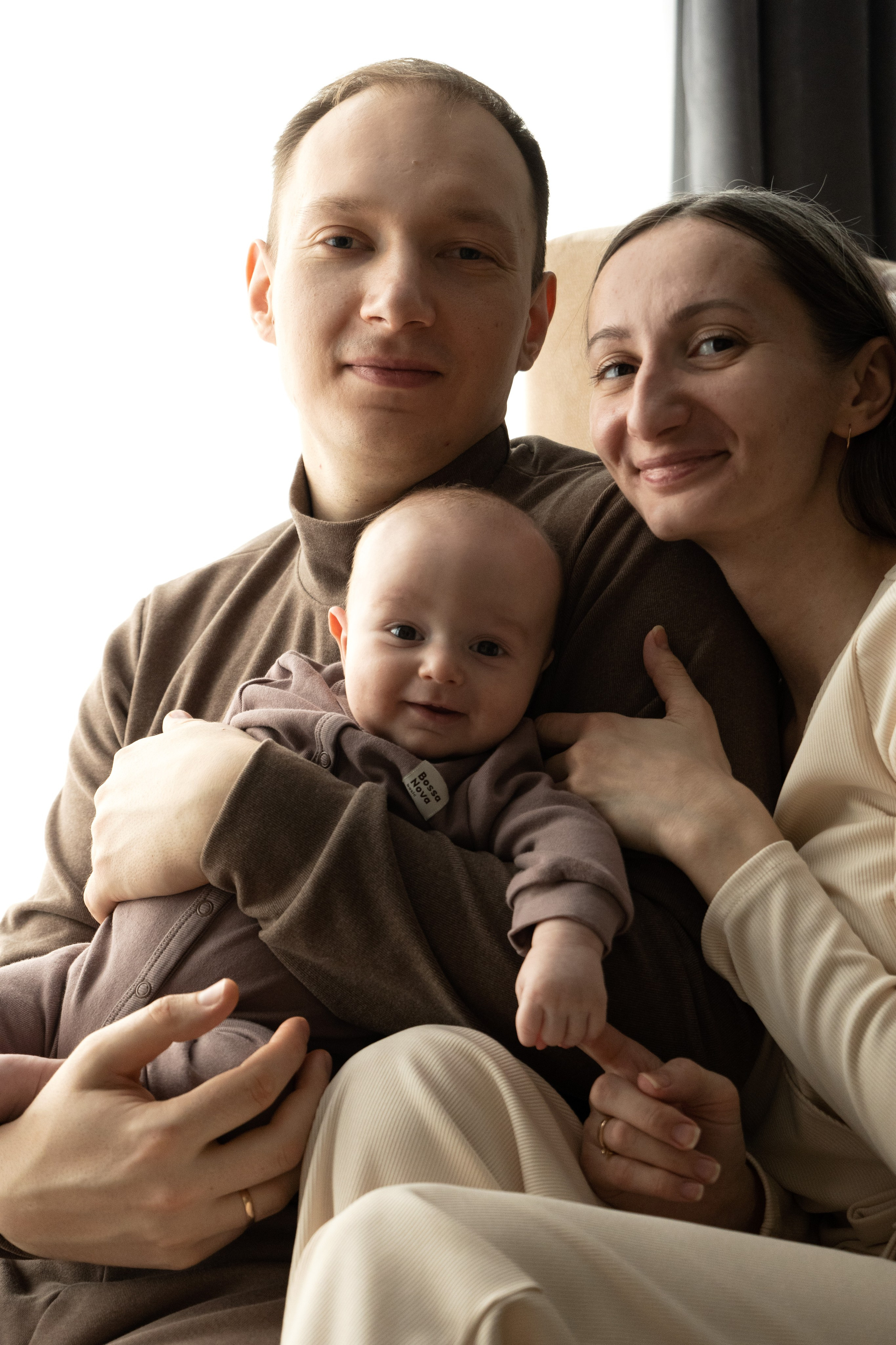 Домашняя новогодняя фотосессия с малышом. Фотограф видеограф Ольга Василевская