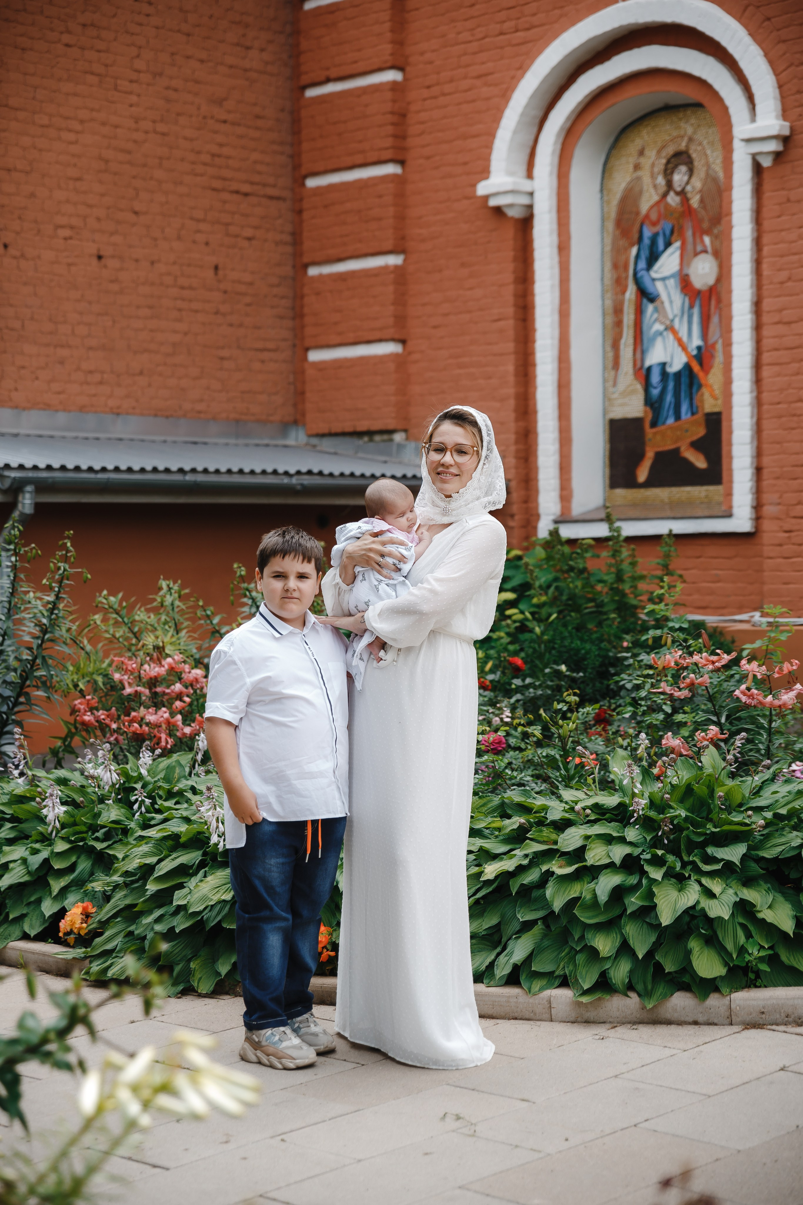 Крещение в храме Спаса Нерукотворного Образа в Б.Свинорье Г.Москвы. Фотограф на Крещение Москва