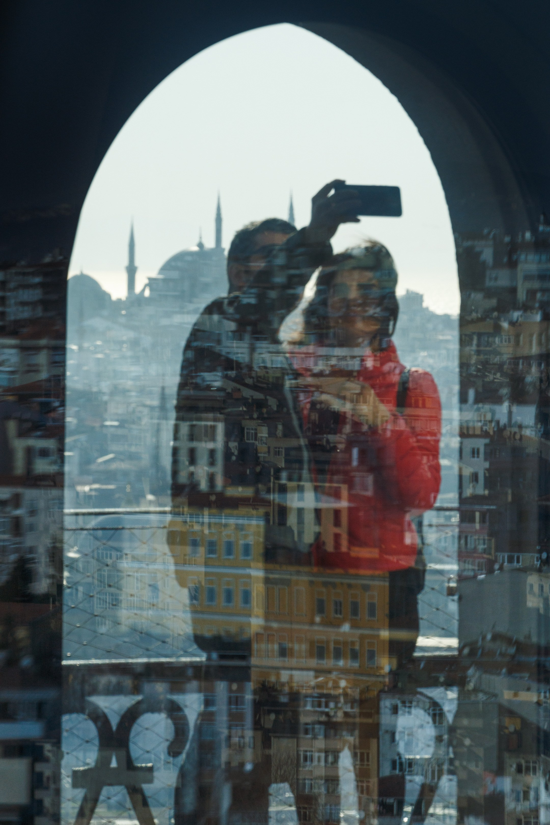 На Башне Галата, Стамбул