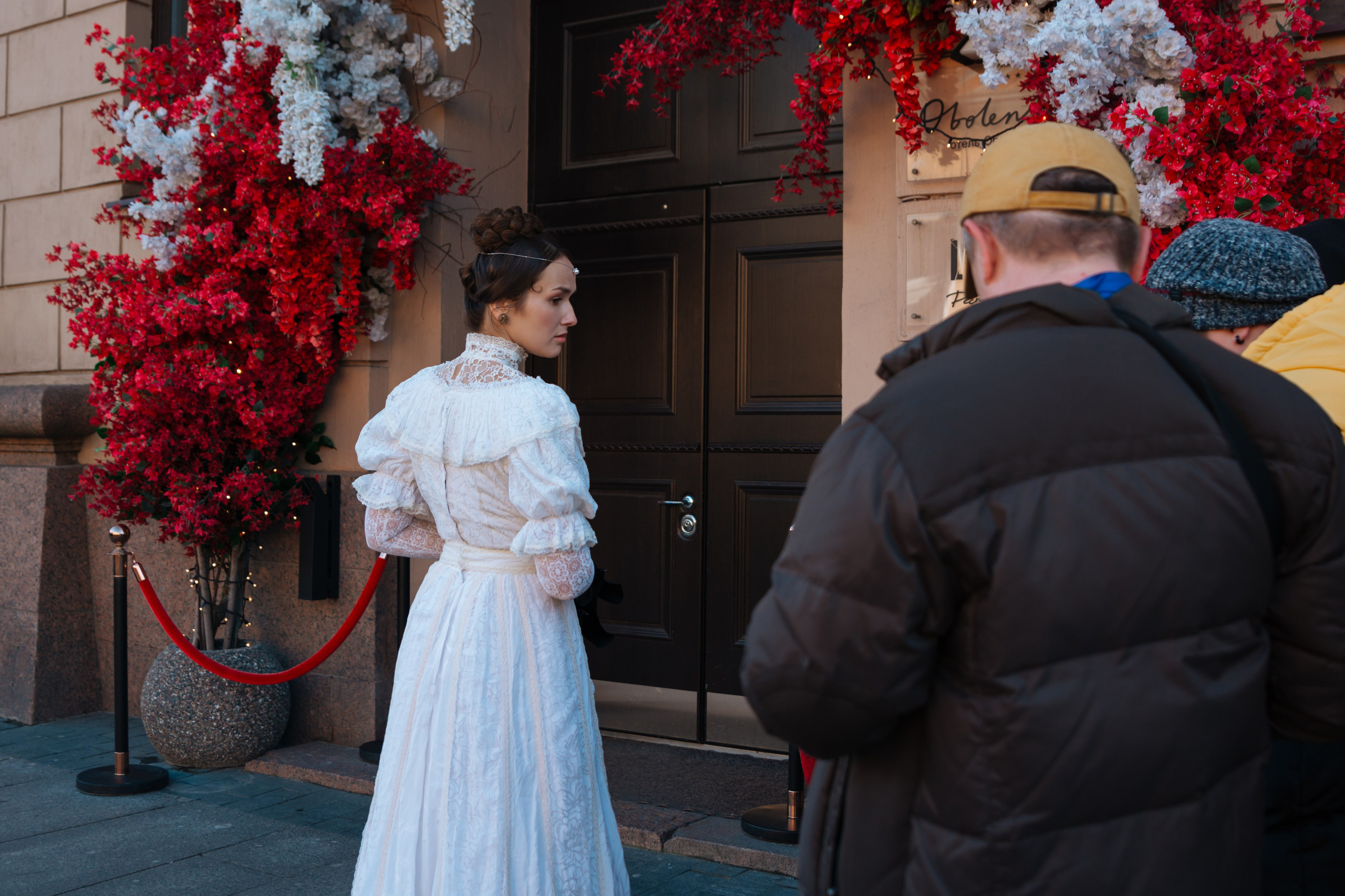 Пушкин в отеле «Оболенский». Съёмка ролика для конкурса. Портретный фотограф в Санкт-Петербурге Дмитриева Наталия