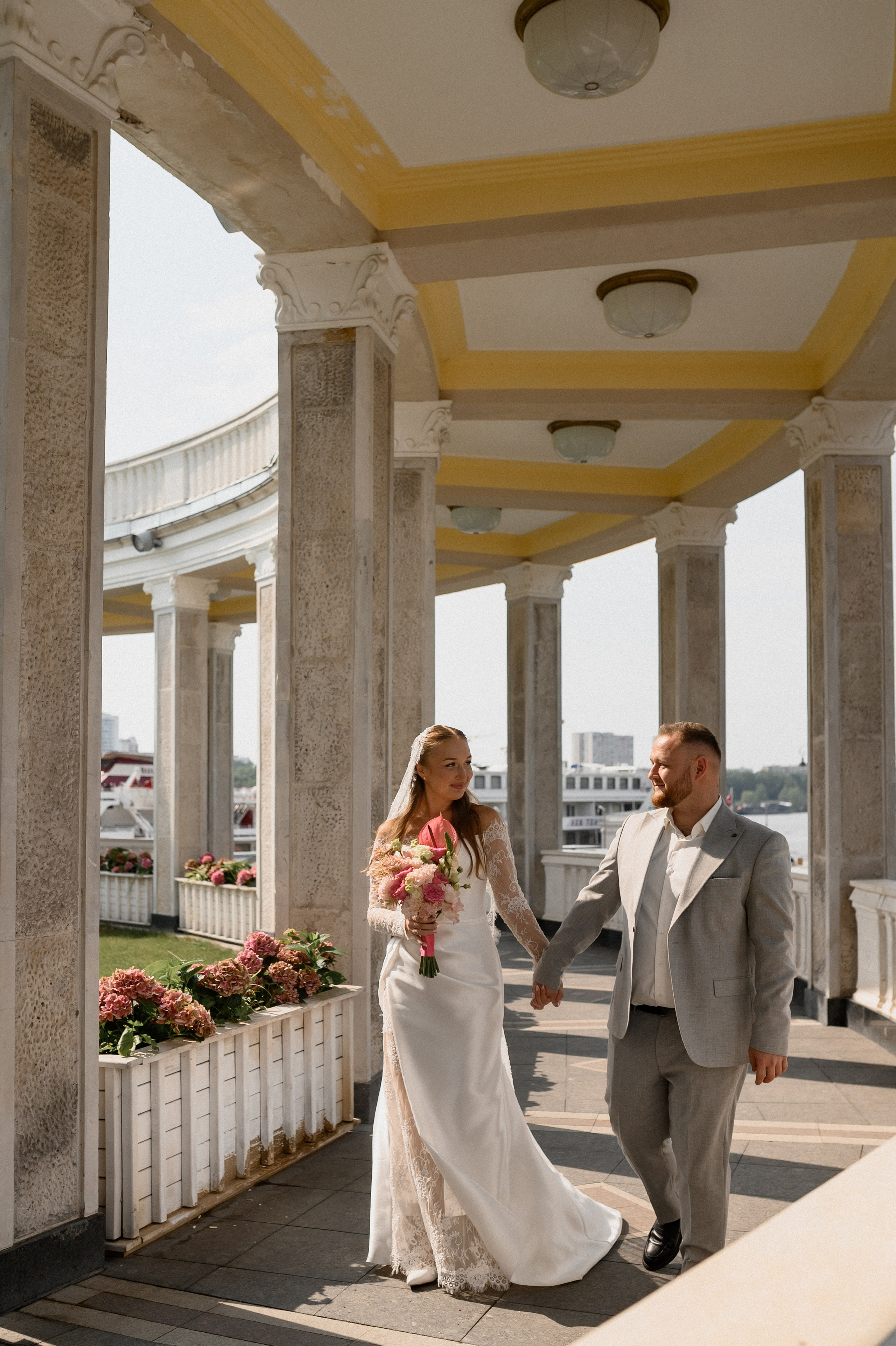 Денис и Даша. Северный речной вокзал. Семейный и свадебный lifestyle-фотограф в Москве Мария Петрова