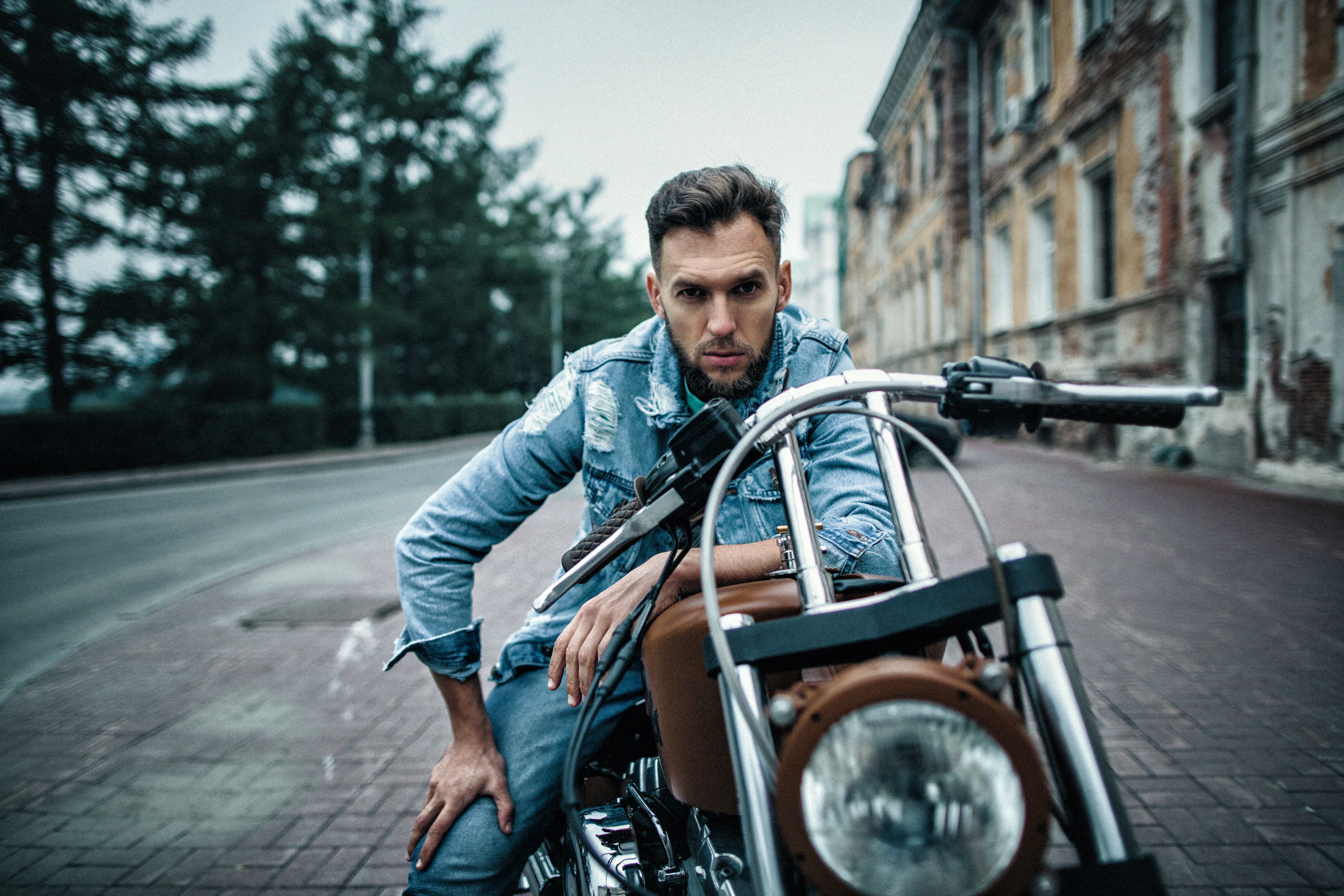 Мужская фотосессия с мотоциклом, фотограф Ксения Шекк. Свадебный и семейный фотограф Ксения Шекк Екатеринбург