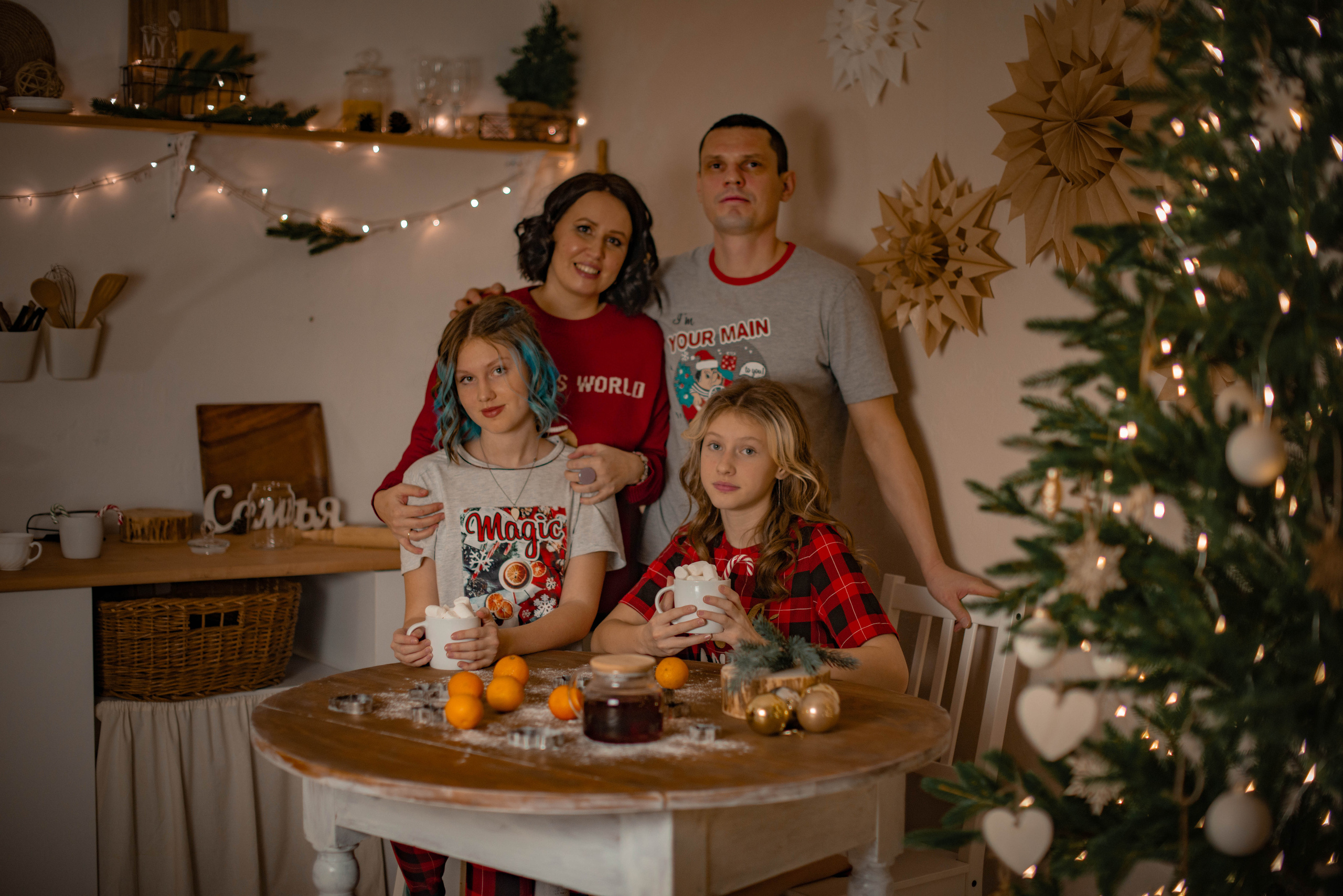 Ольга с семьёй. Семейный и свадебный фотограф в Абакане Юлия Су