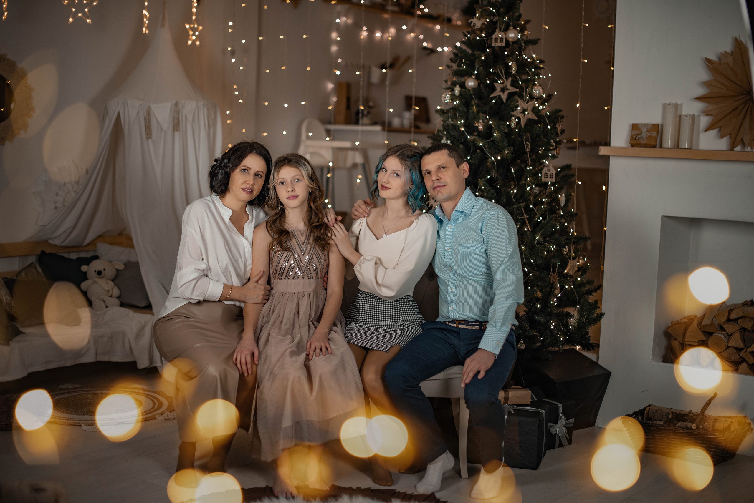 Ольга с семьёй. Семейный и свадебный фотограф в Абакане Юлия Су