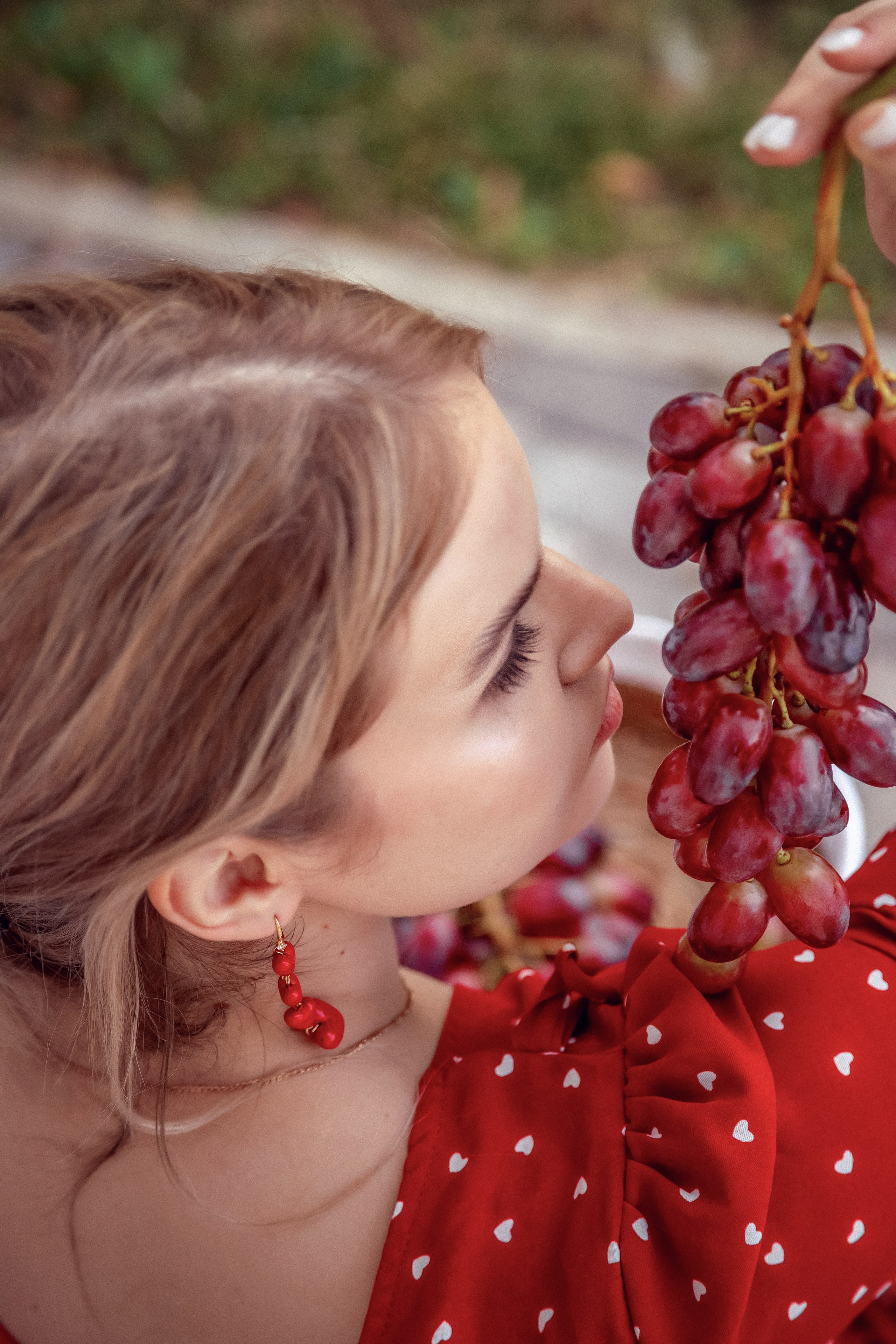 Фотопроект «Девушка с виноградом». Фотограф Алина Лебедь