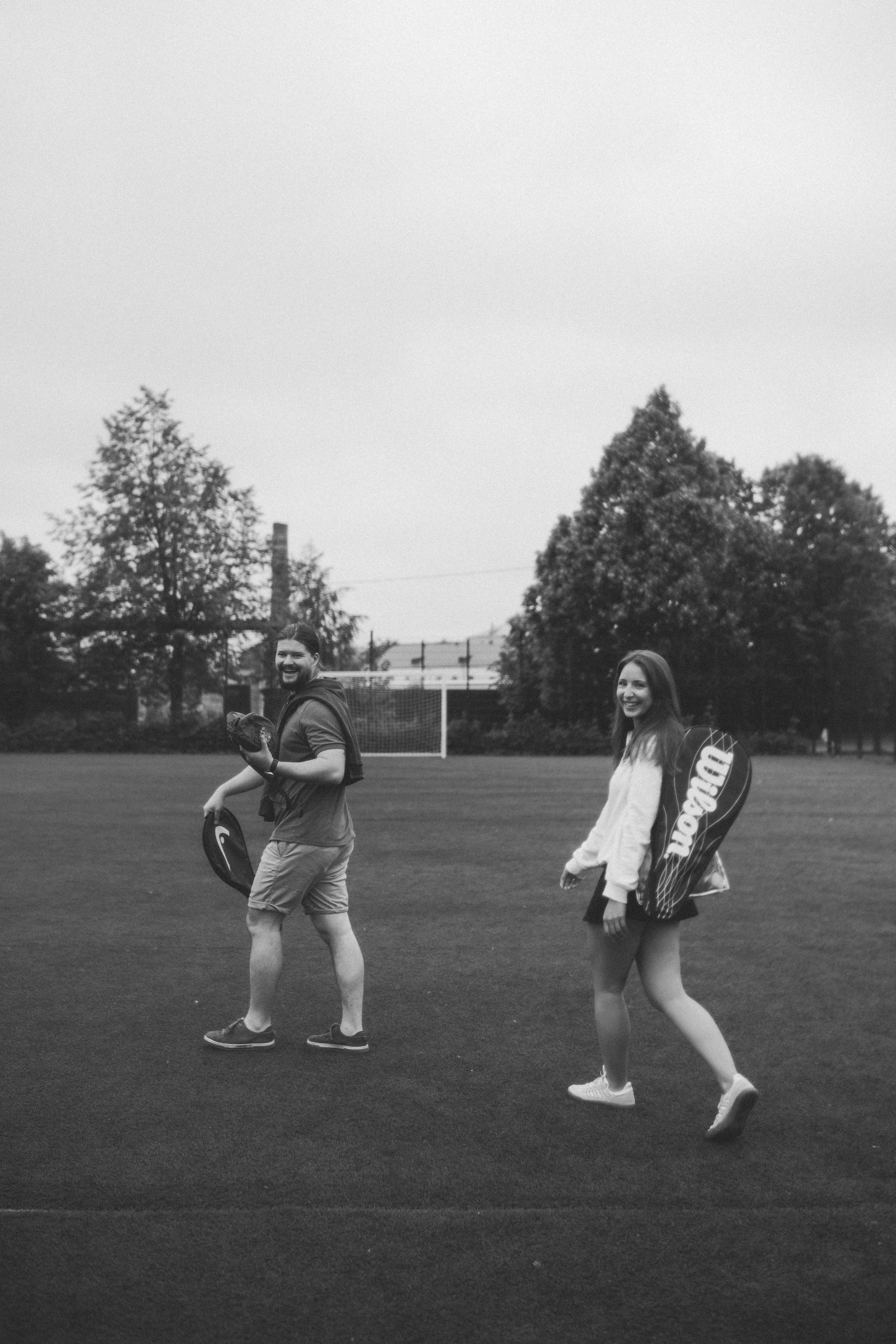 На корте. Свадебный фотограф Казань