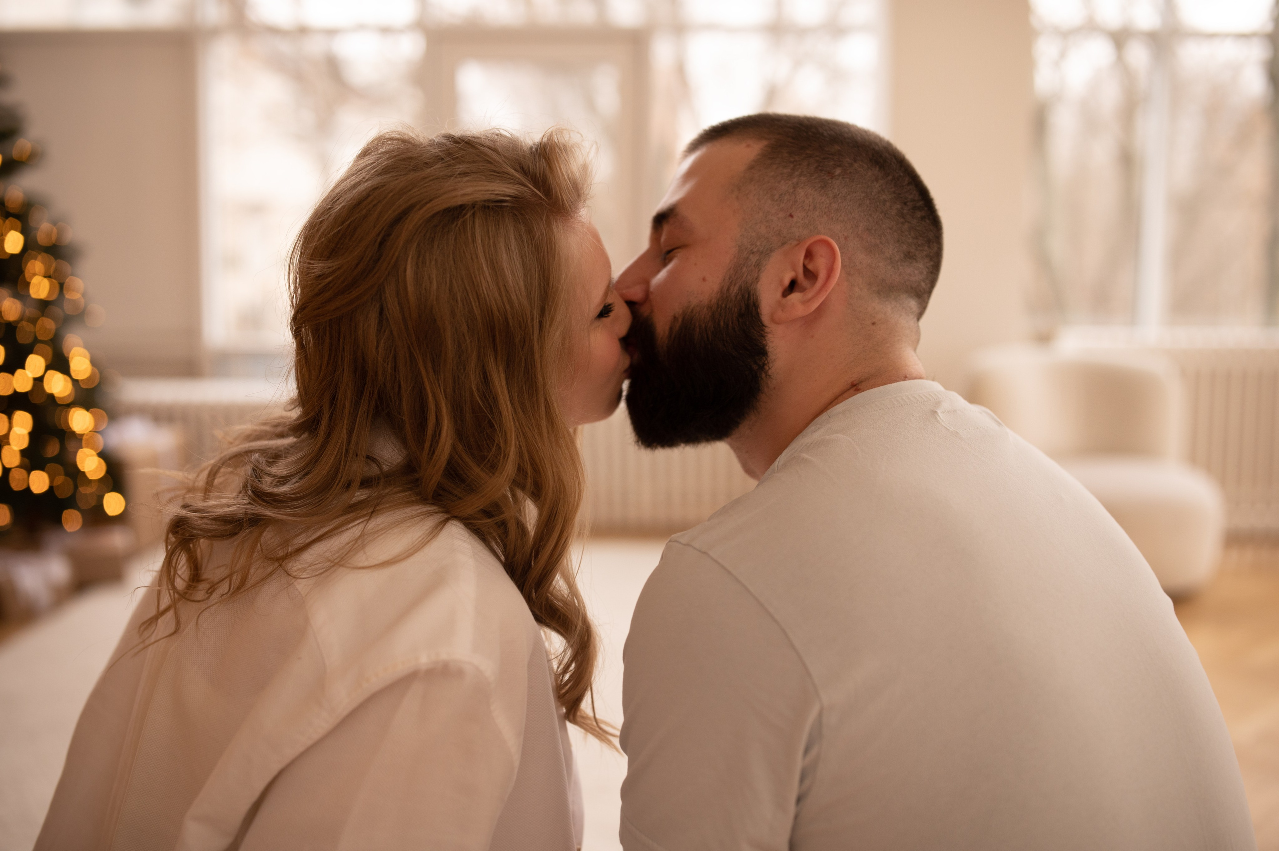 Новогодние съёмки в студии. Семейный и детский фотограф в Москве Анна Оськина