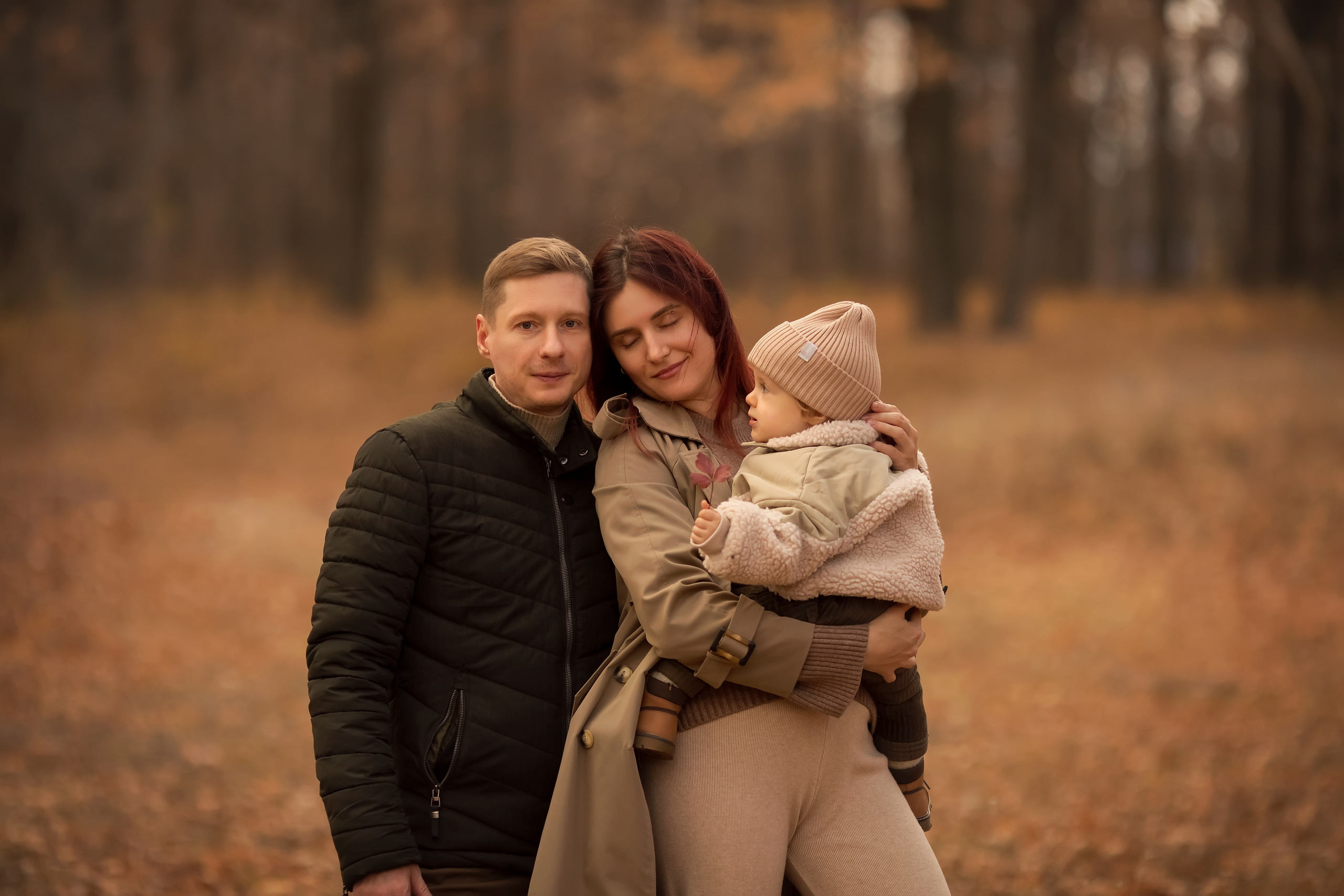 Осень в лесу. Семейный и детский фотограф в Саратове Полина Коткина