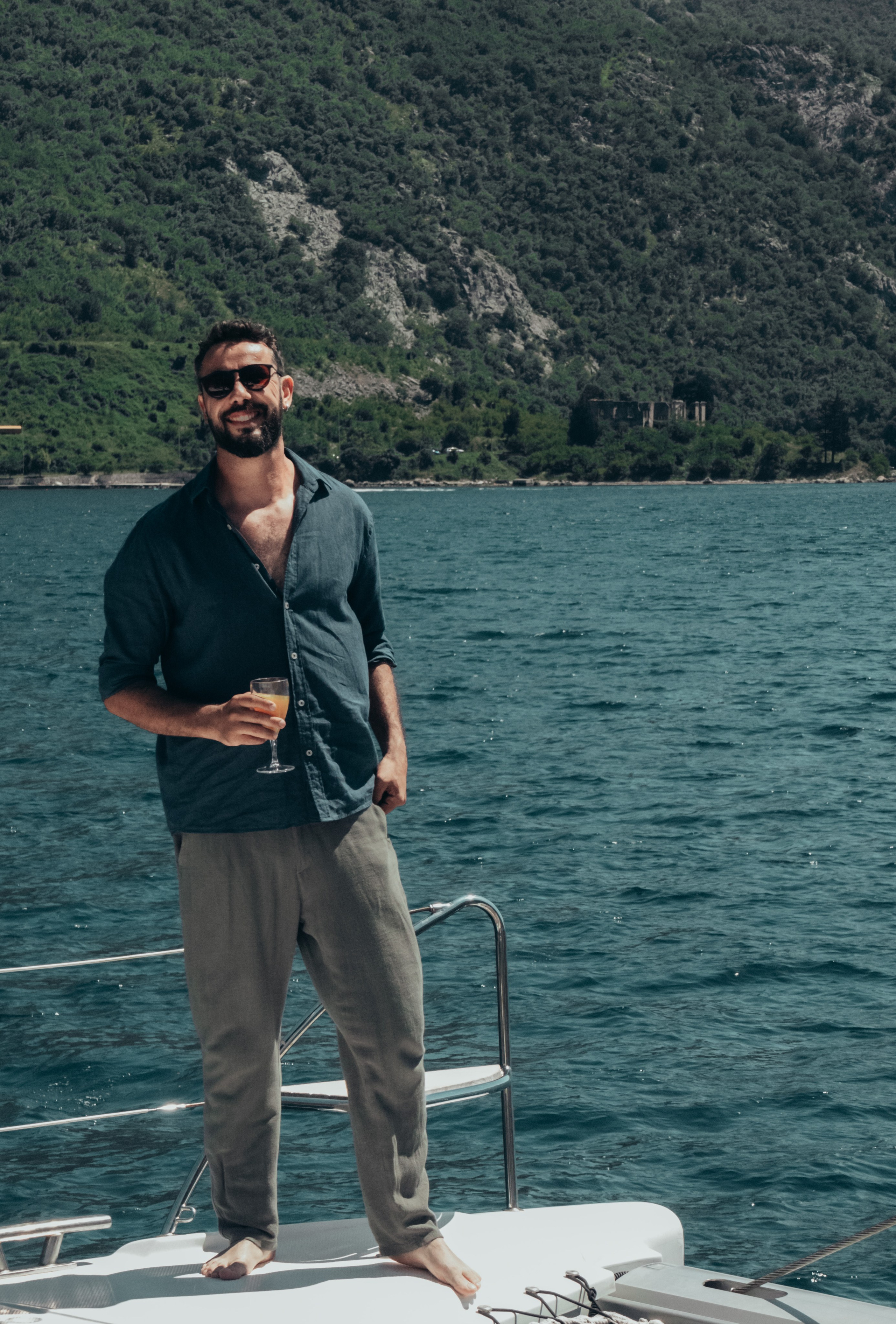 Photoshoot for men in Montenegro. Portrait photographer in Tivat Montenegro Katerina Kirsanova