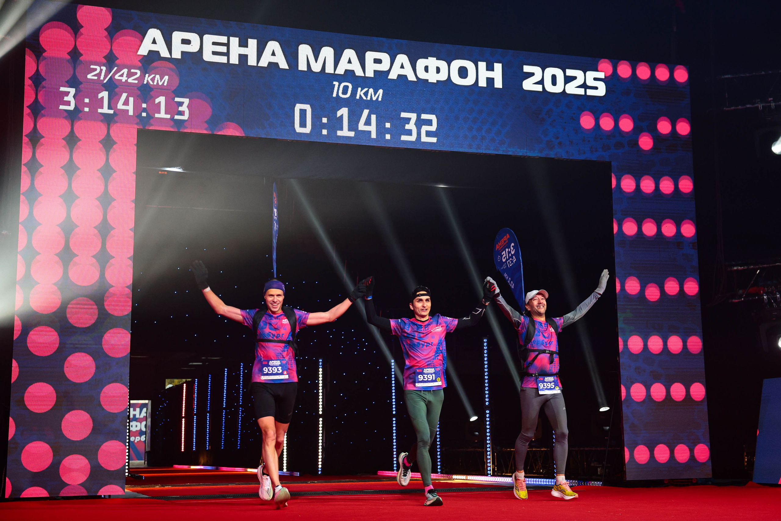 Арена марафон 2025. Спортивный фотограф в Санкт-Петербурге Илья Vacool