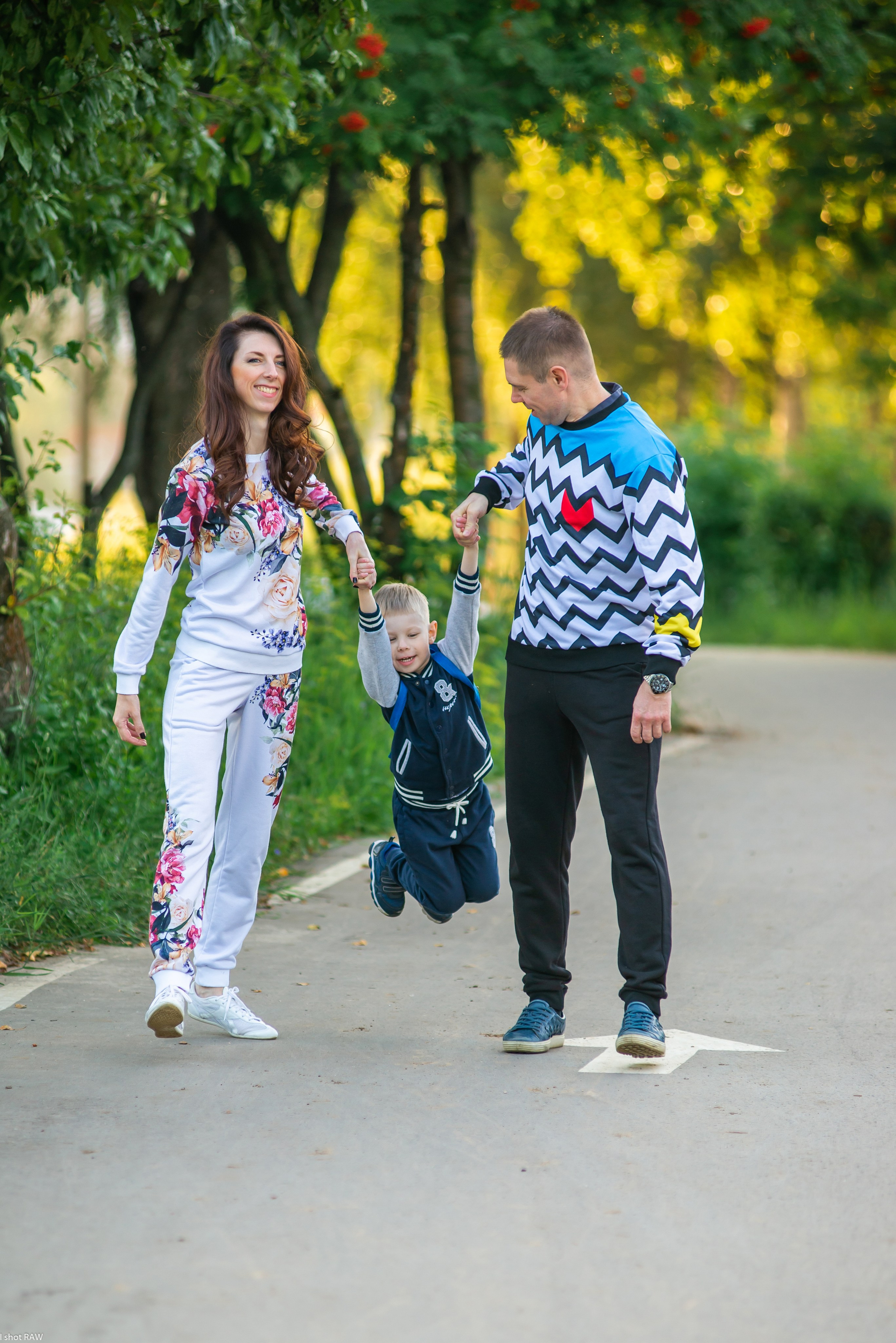 Алексей, Юля и маленький Ваня. Свадебный фотограф в Рязани Вагнер Владимир