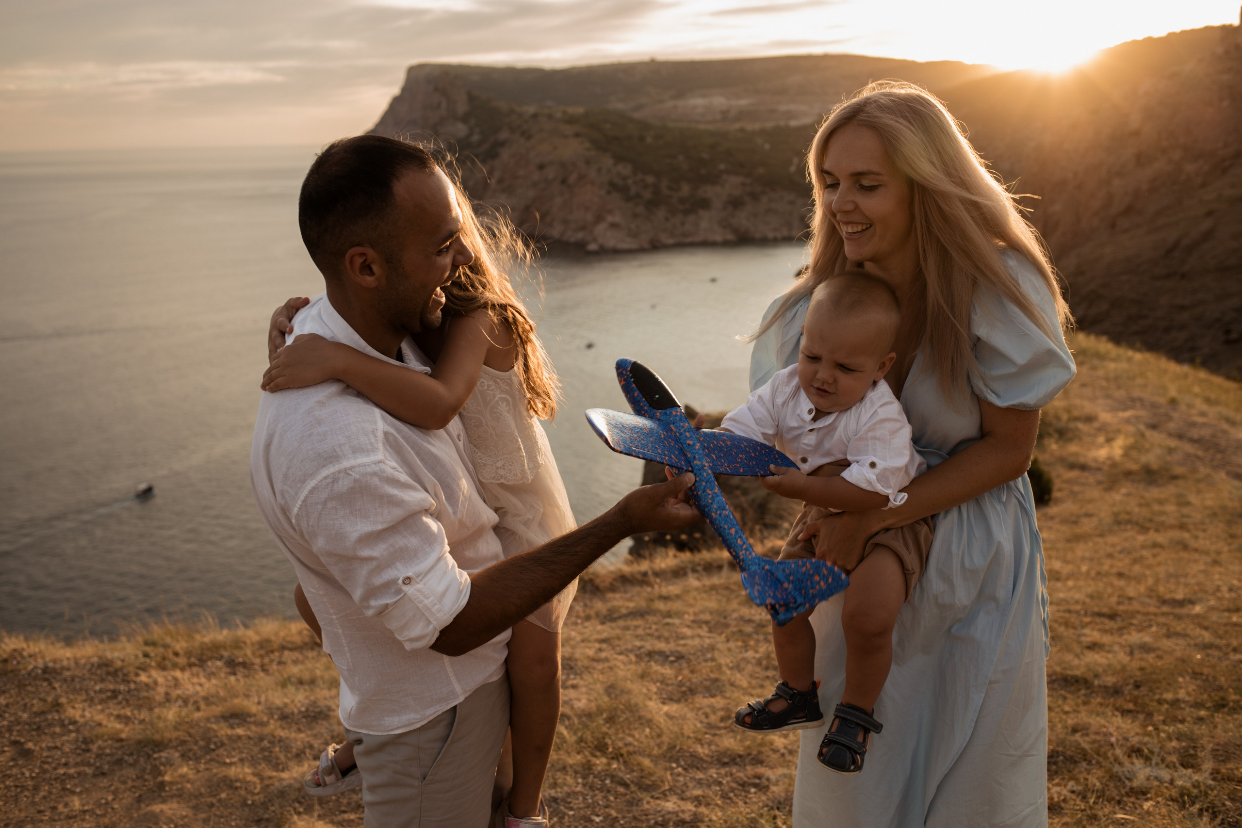 Ксения, Алексей, Катя и Ваня. Семейный и свадебный фотограф в Крыму и в Севастополе Сазонова Эля