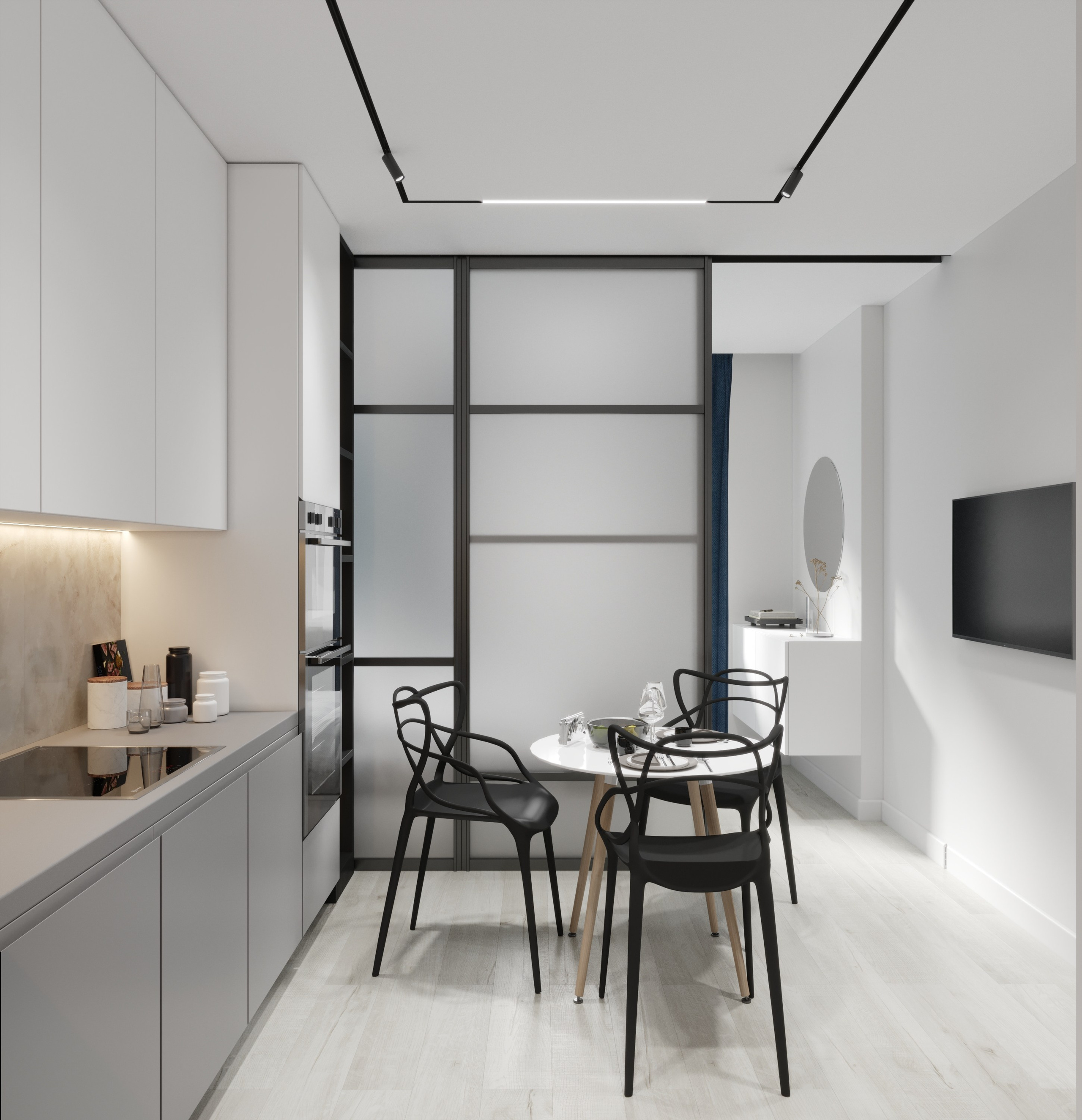 Дизайн - проект для семьи с яркими акцентами в интерьере. Анастасия Дремина DREMINA INTERIORS