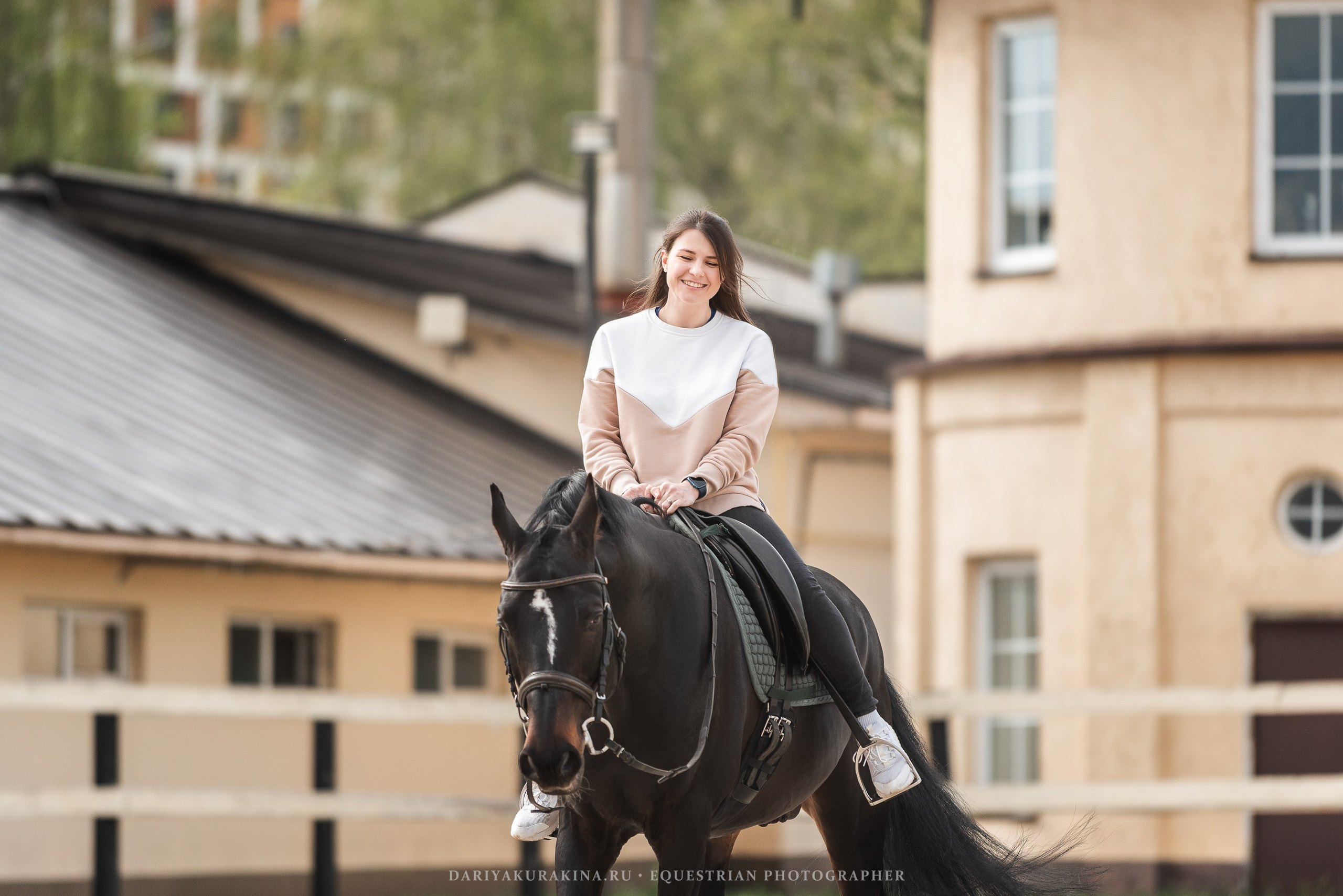 Ира, Боря и Ника с Кливом, HORSIO. Конный фотограф Куракина Дарья • Фотосессии с лошадьми