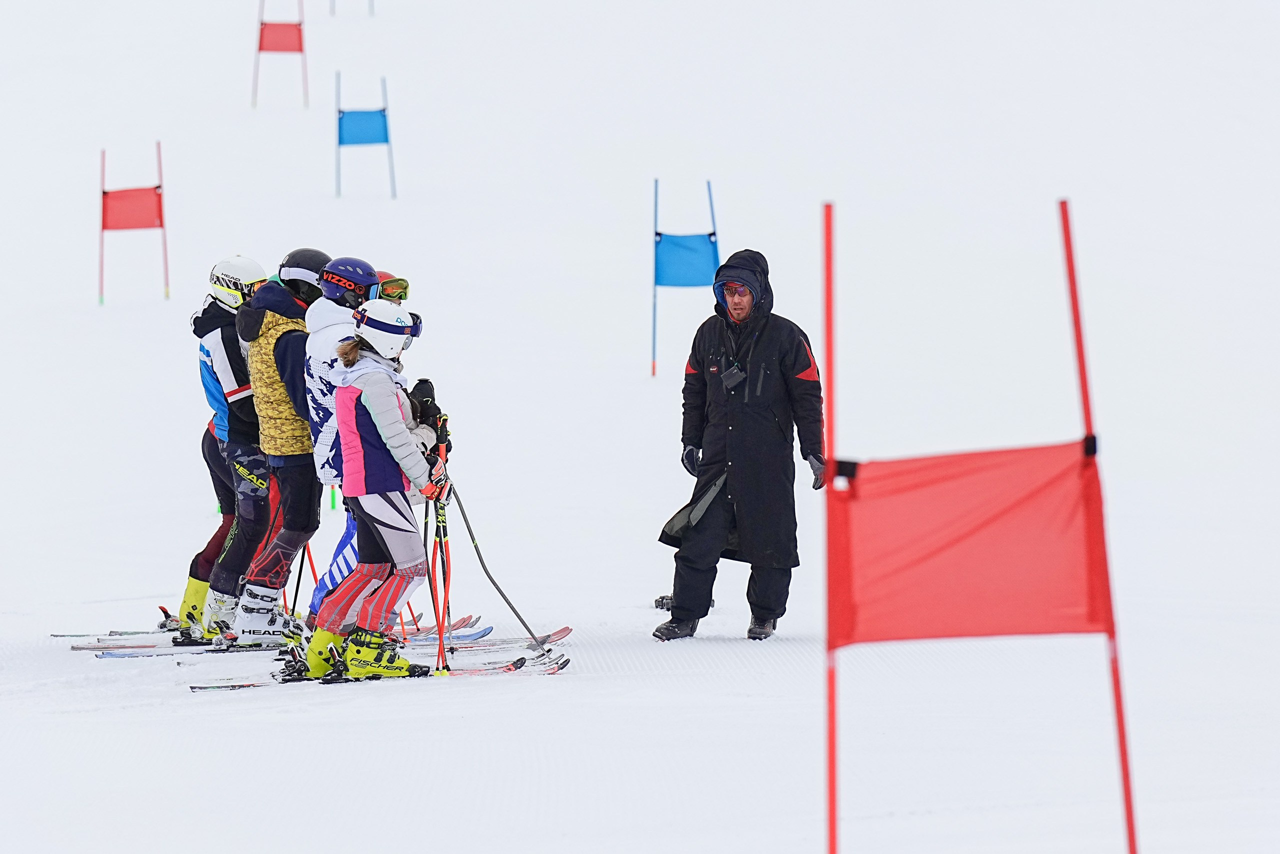 Горные лыжи. Первенство Центрального Федерального Округа. GS U16 Шуколово. Фотограф Студитский Евгений