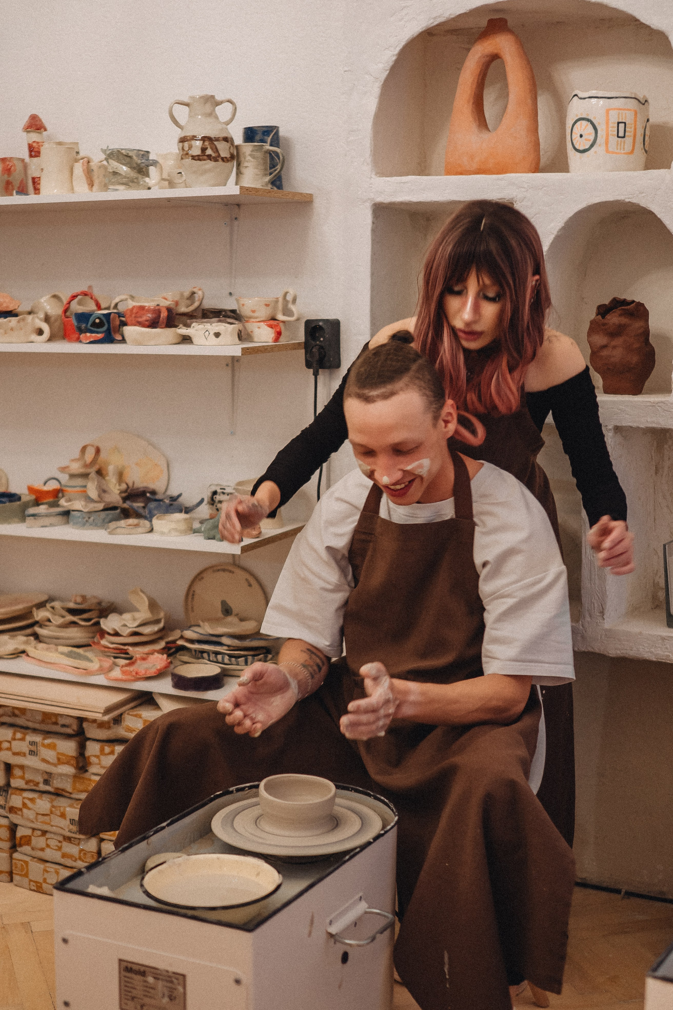 СВИДАНИЕ В ГОНЧАРНОЙ МАСТЕРСКОЙ. Профессиональный фотограф, Санкт-Петербург — Виктория Богомолова