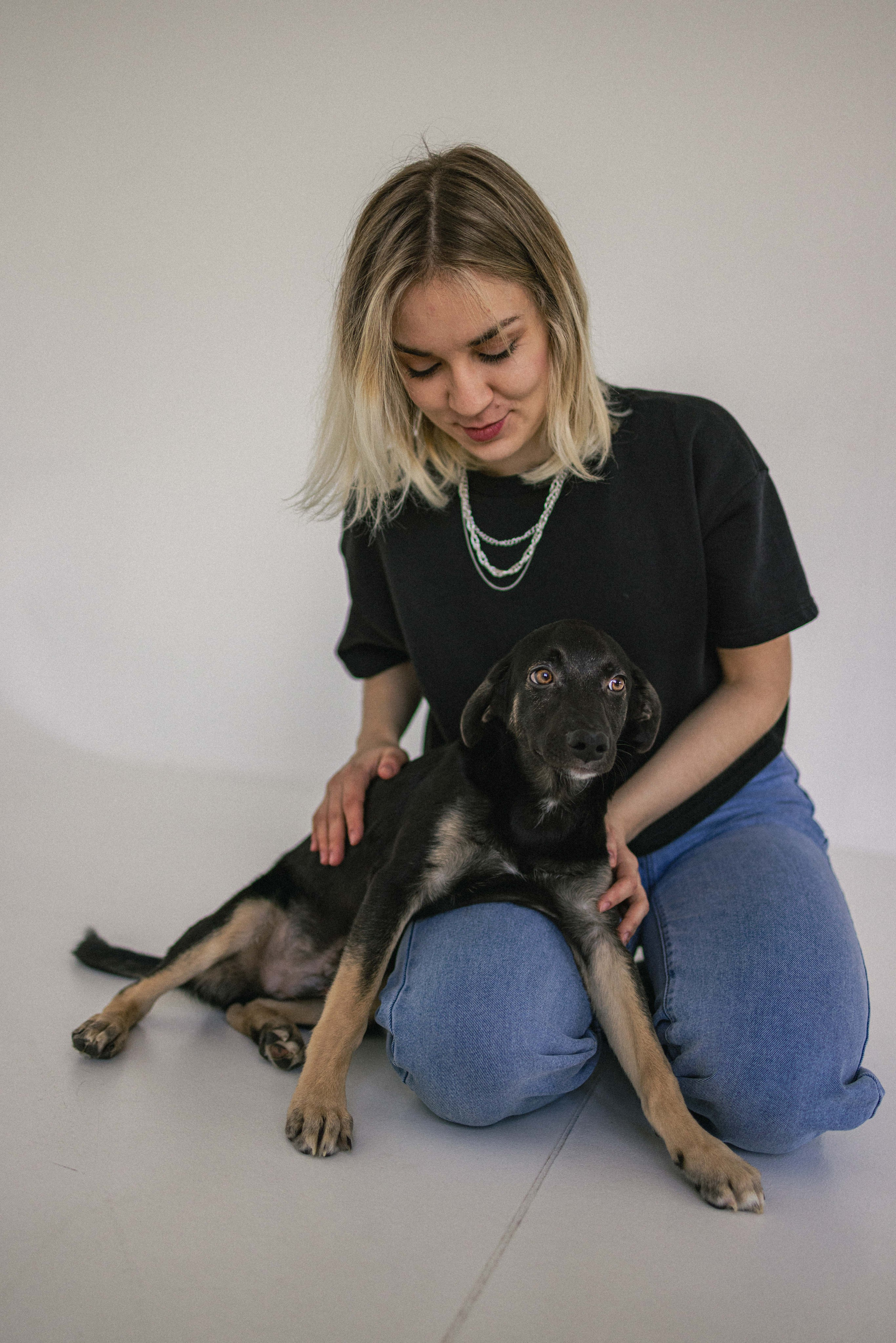 Крис и Тэдди. Фотограф-анималист в Москве Лера Черноног