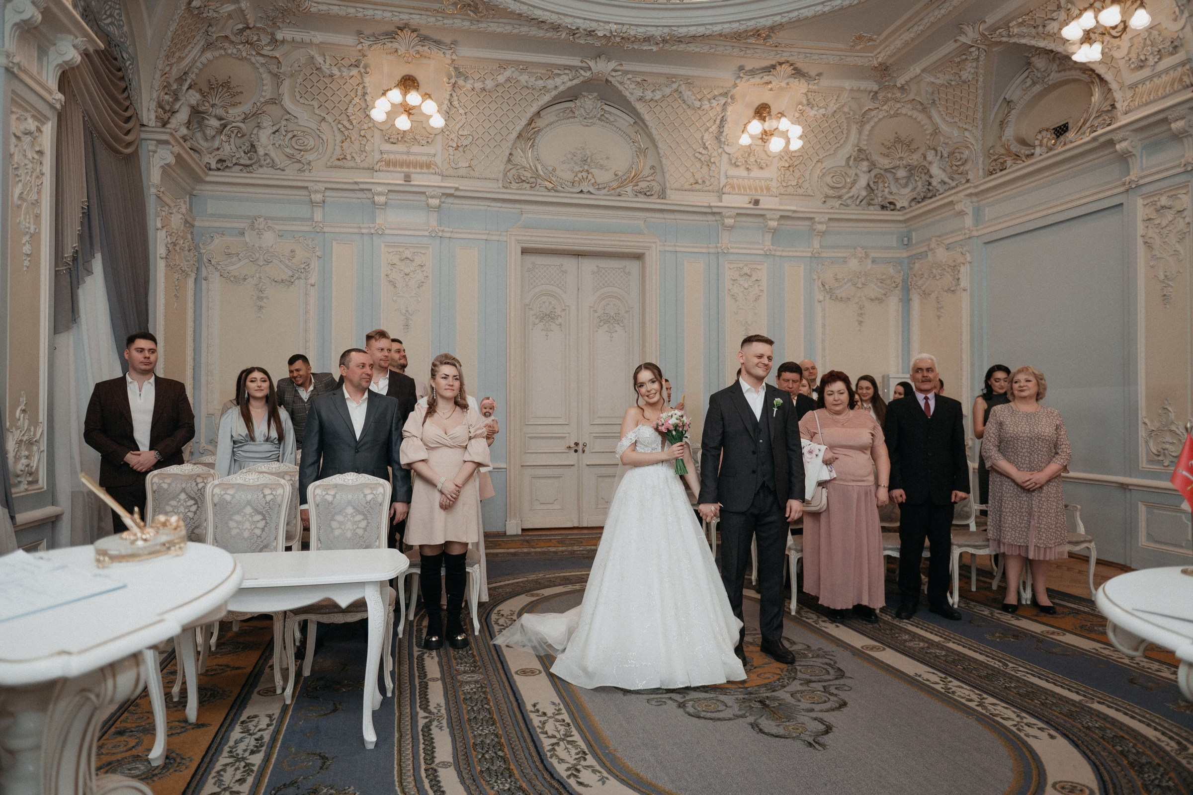 регистрация бракосочетания во 2 Дворце