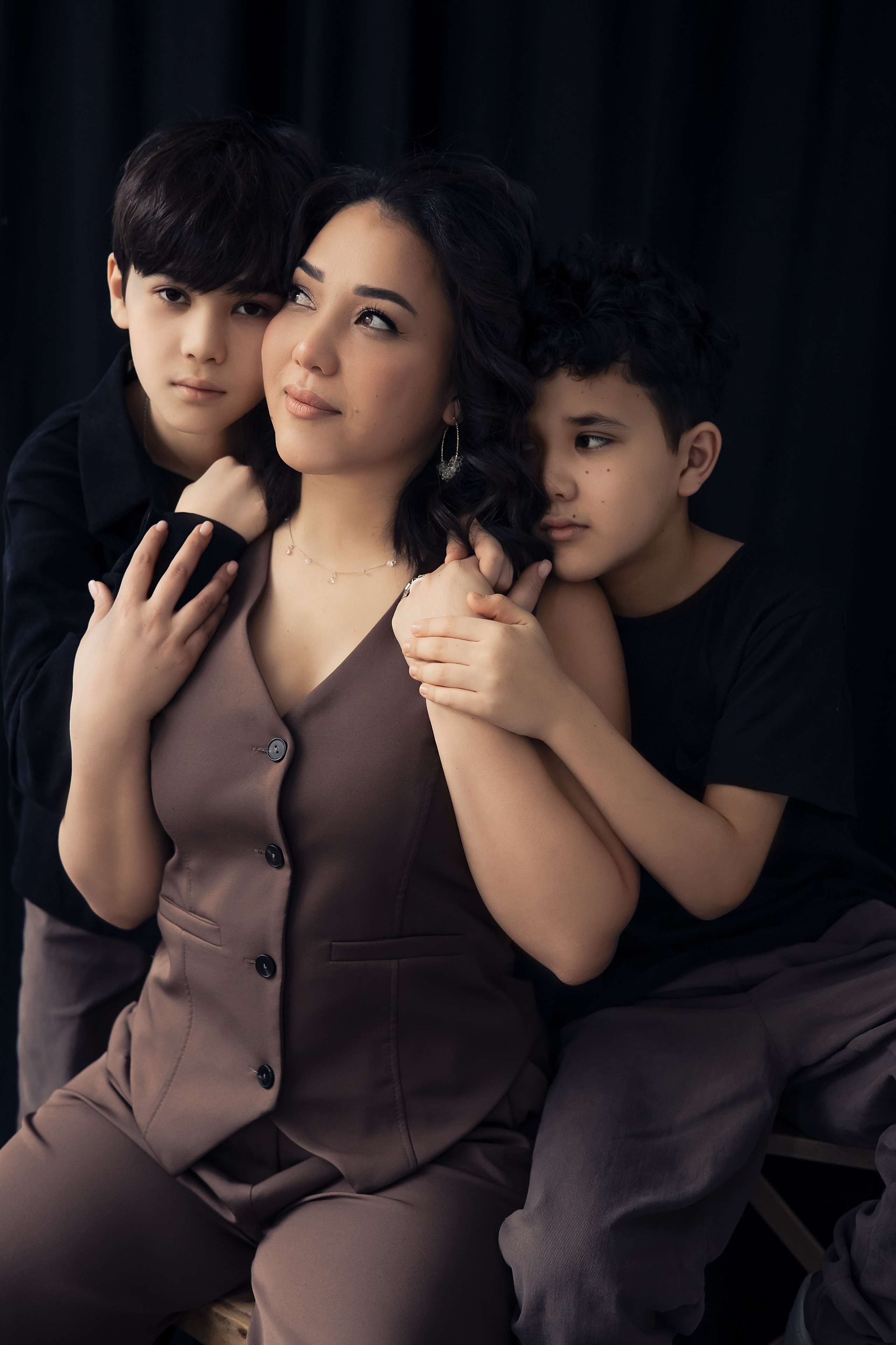 Ширин с сыновьями. Фотограф в Москве Наталья Спиридонова