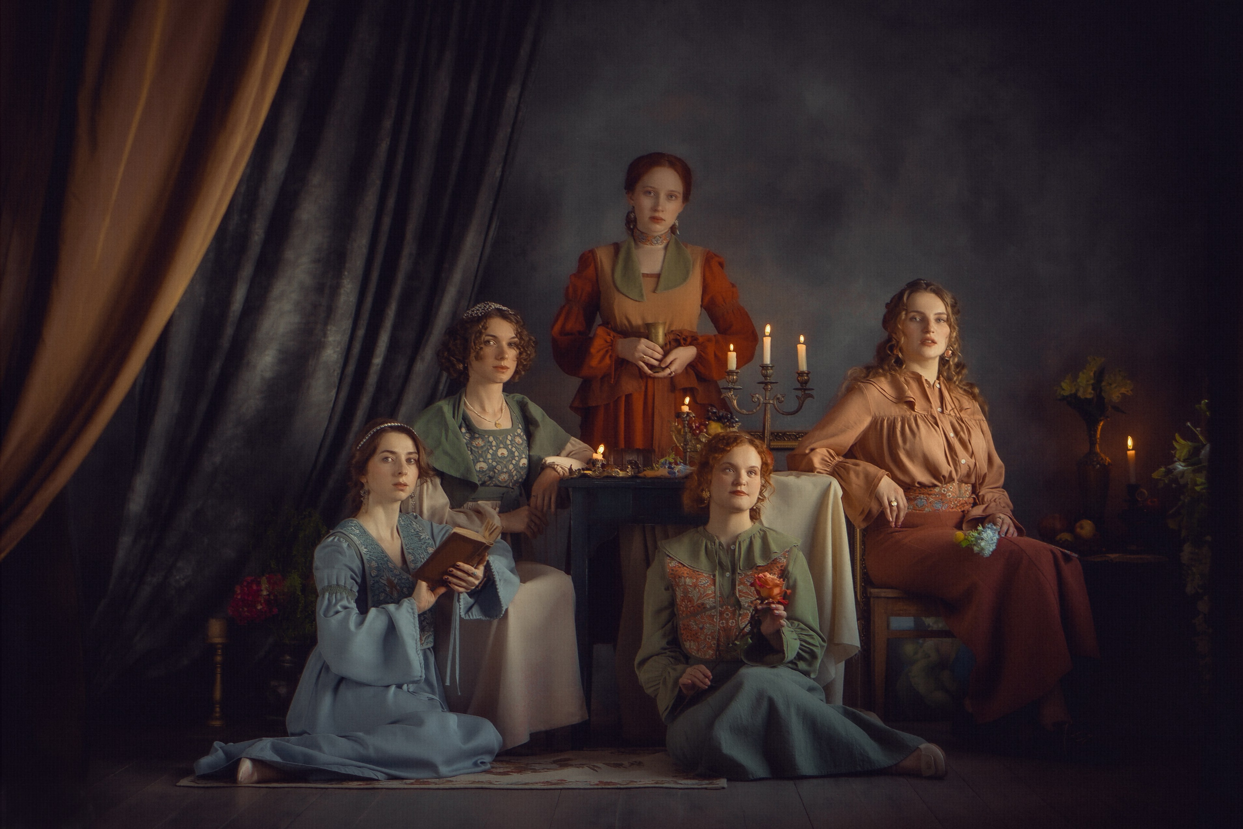 Фотосессия для бренда одежды «Red bow story». Художественный фотограф Салаева Алина