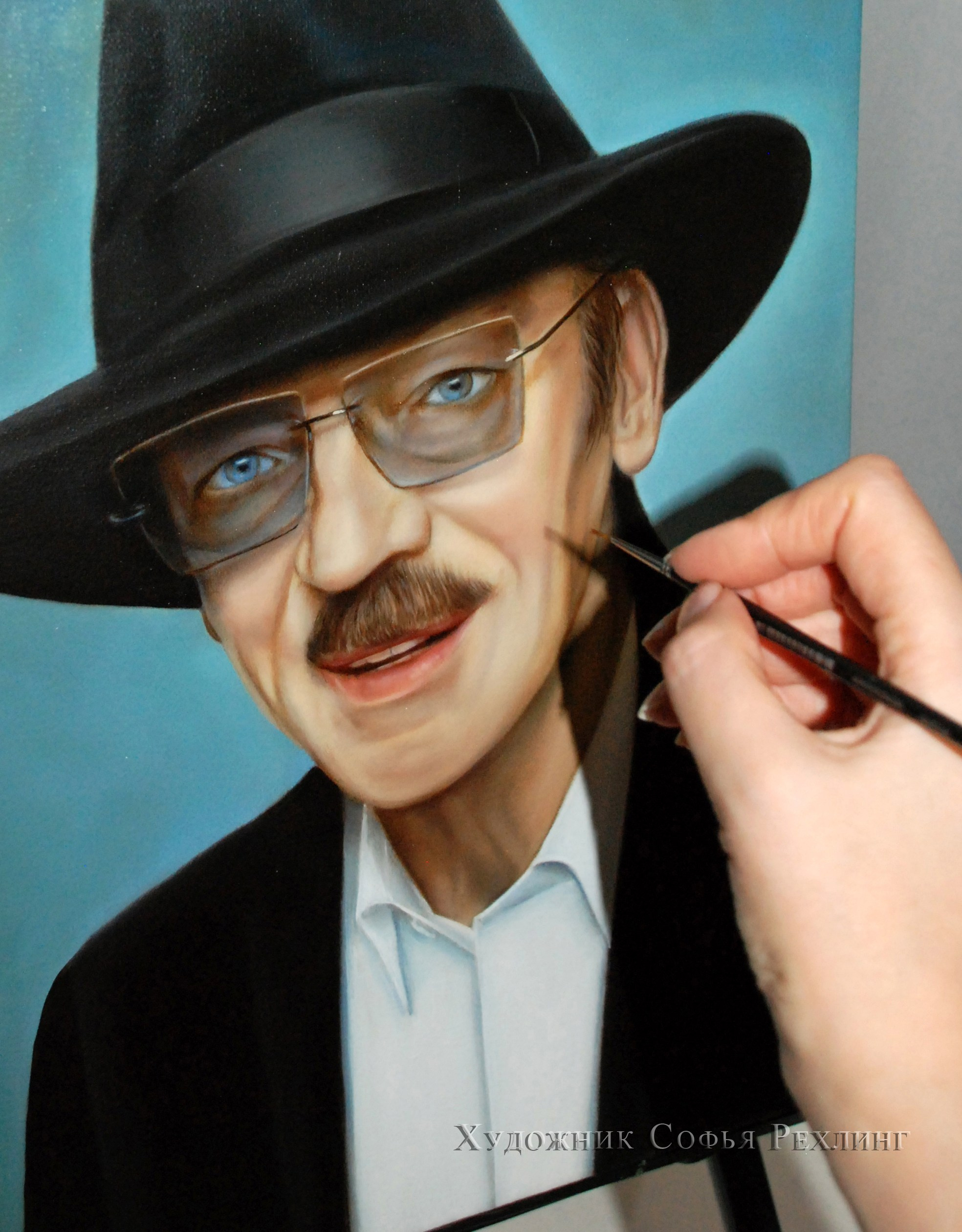 Боярский М.С. 30×40 см → смотреть. Картины и портреты на заказ по фотографии. Художник Софья Рехлинг