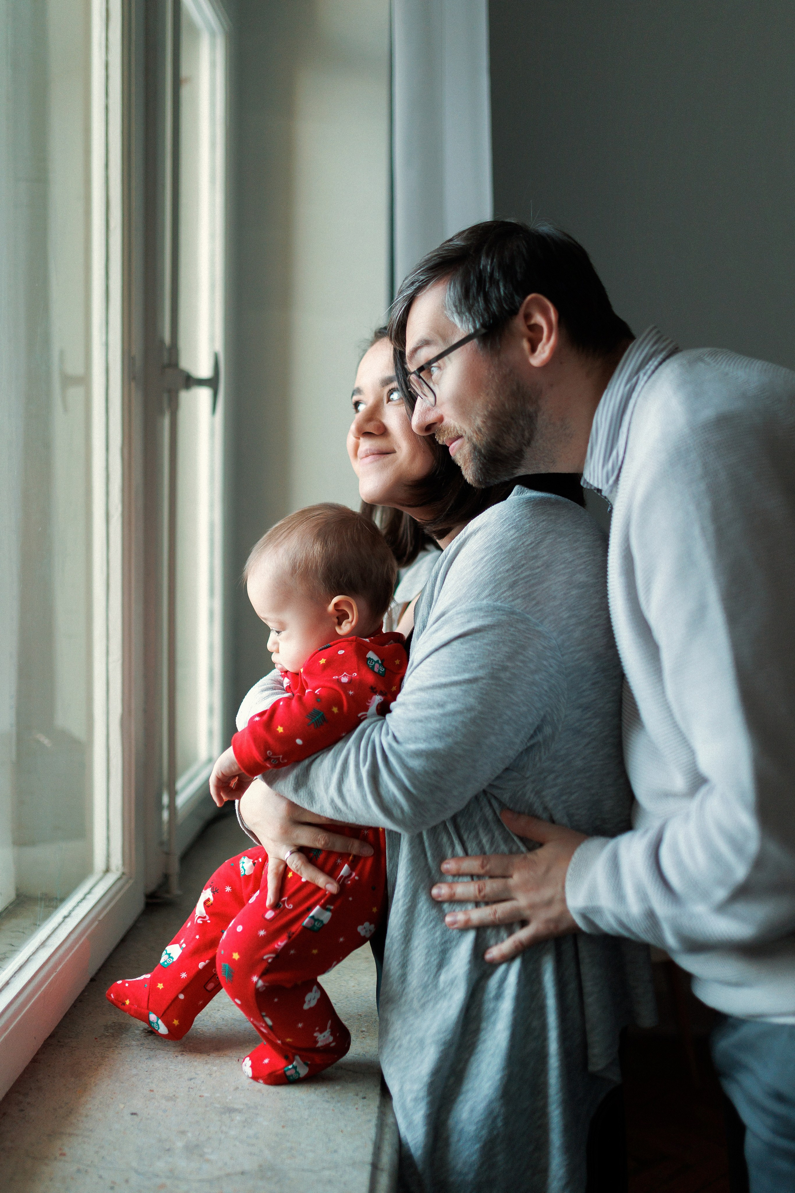 Олег, Анастасия и маленький Костя. Настя Оленченко, портретный/семейный фотограф на цифру и плёнку Москва