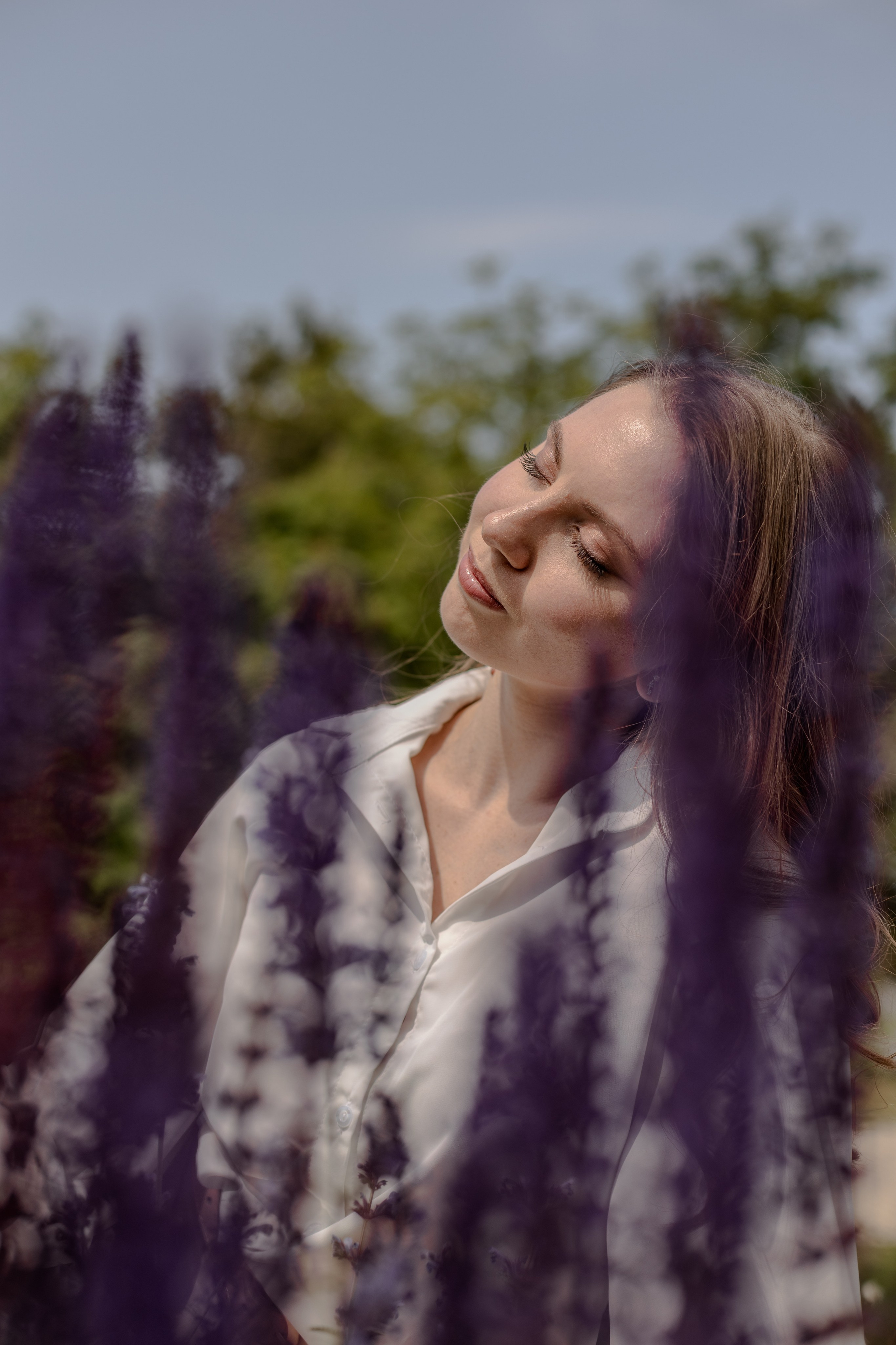 Анна и цветы. Семейный фотограф в Самаре и Казани Александра Никитина