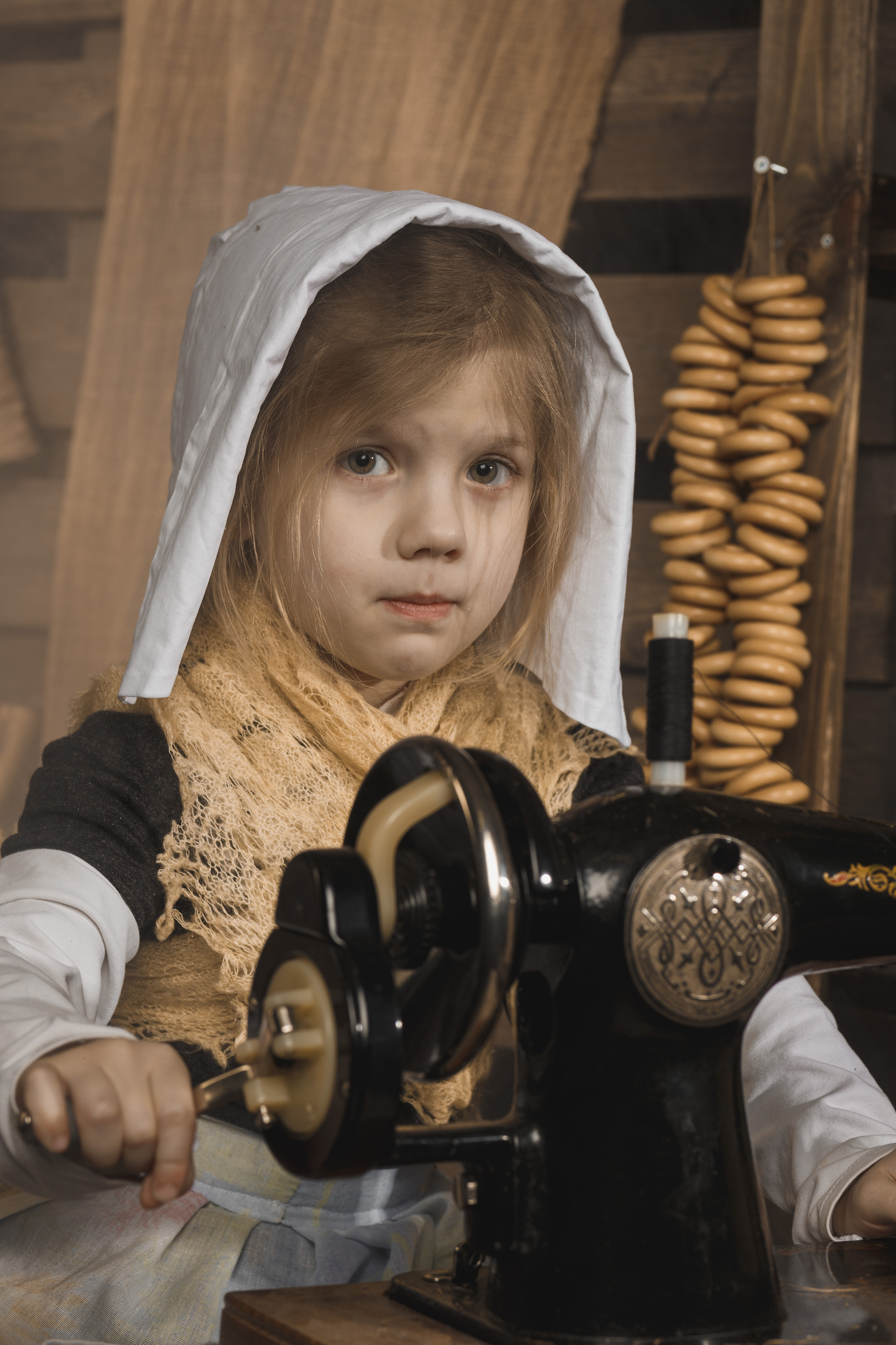 Детская фотосессия Золушка в Выборге